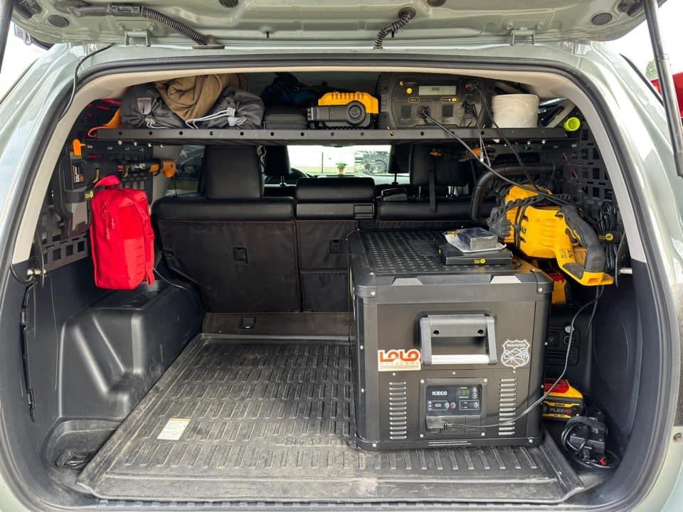 RADO MOLLE Cargo System | Molle Panels and Shelf For 4Runner 5G
