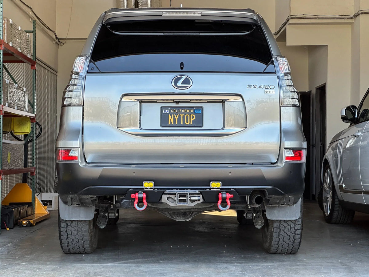 NYTOP Rear Tow Hitch Receiver Hybrid Bumper For 2014-2023 Lexus GX460