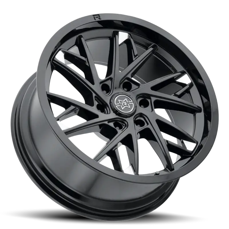 801 | Gloss Black Milled - Wheels > Method > Raised Wheels