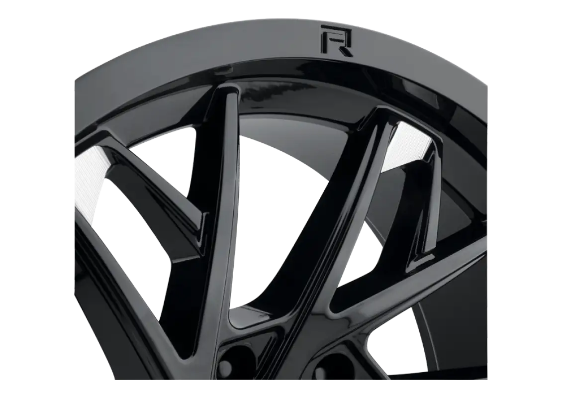 801 | Gloss Black Milled - Wheels > Method > Raised Wheels