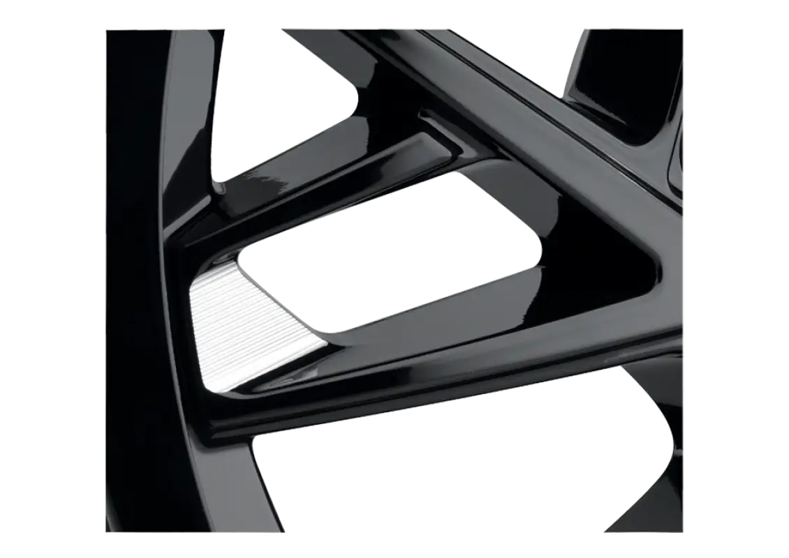 801 | Gloss Black Milled - Wheels > Method > Raised Wheels