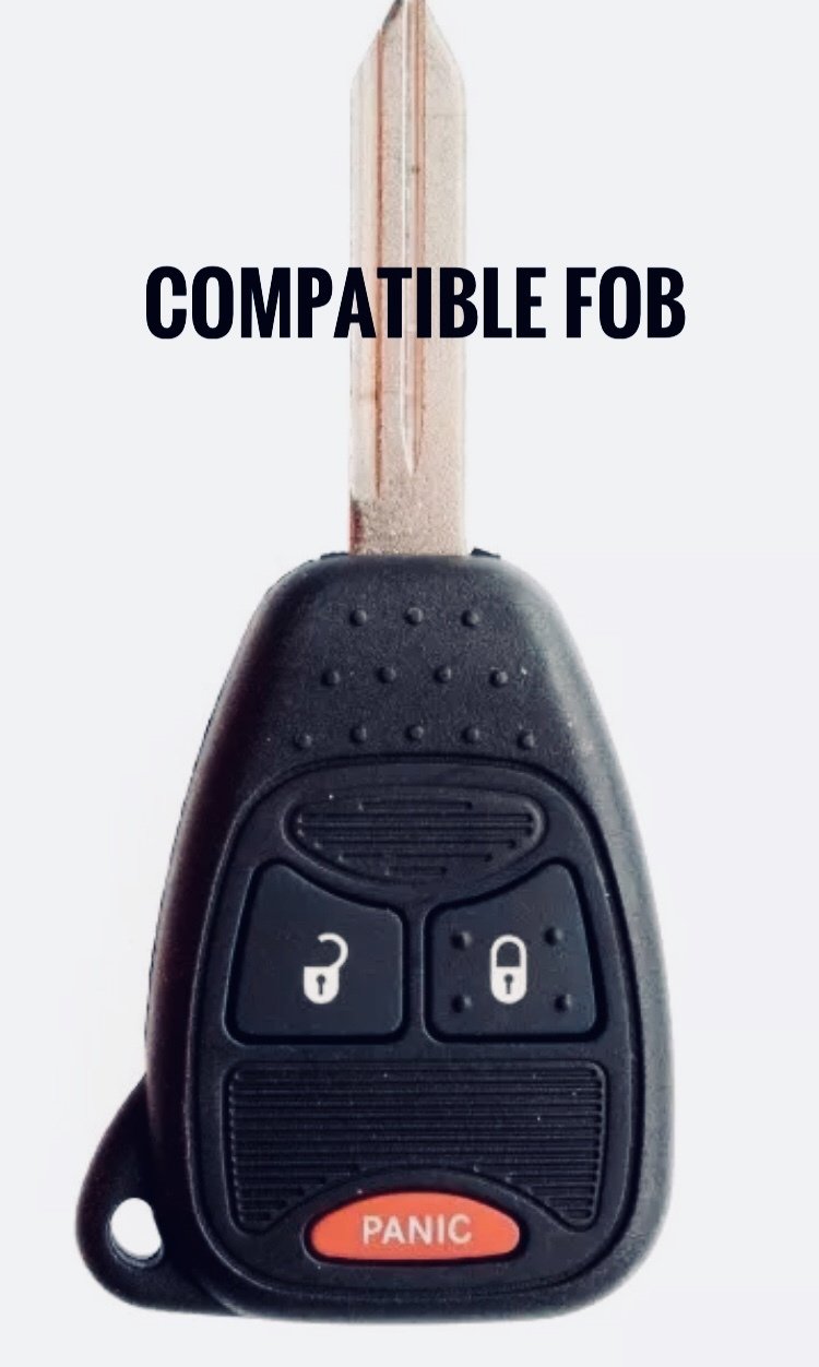 Injection Fob IF007 (For Wrangler JK) - CHIEF BLUE
