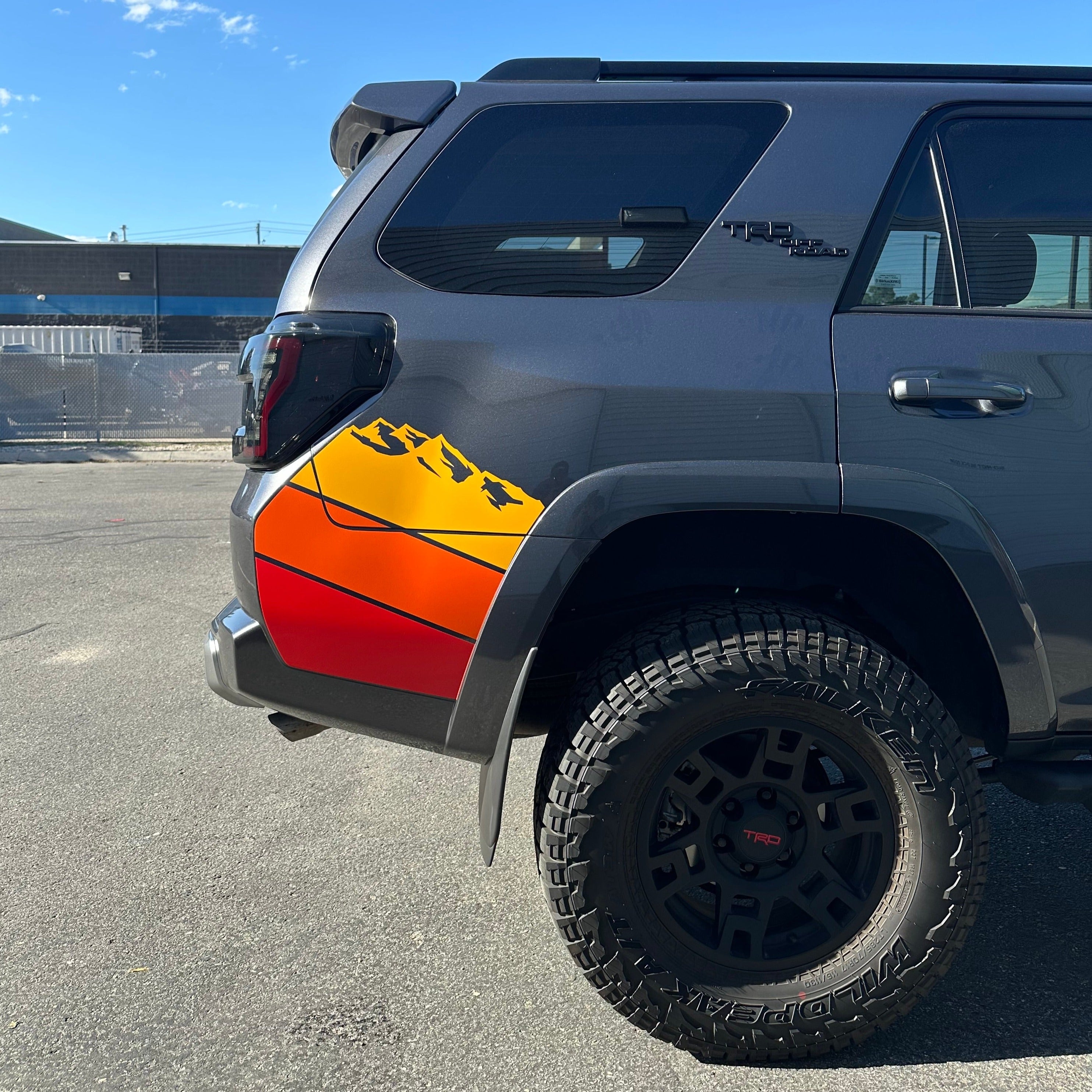 2010-24  Rear Fender Decals For 4Runner