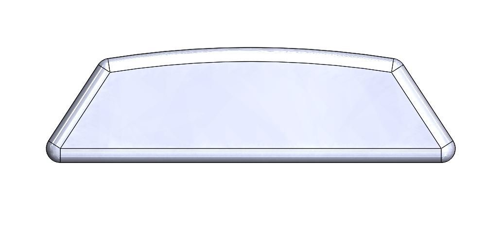 Panic Button Spacer - Injection Fob IF007 (For Wrangler JK)