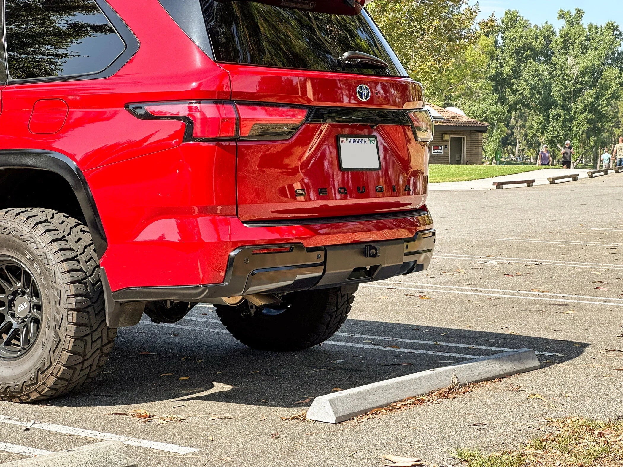 NYTOP Rear Recovery Point/Hybrid Bumper For 2023-Current Toyota Sequoia
