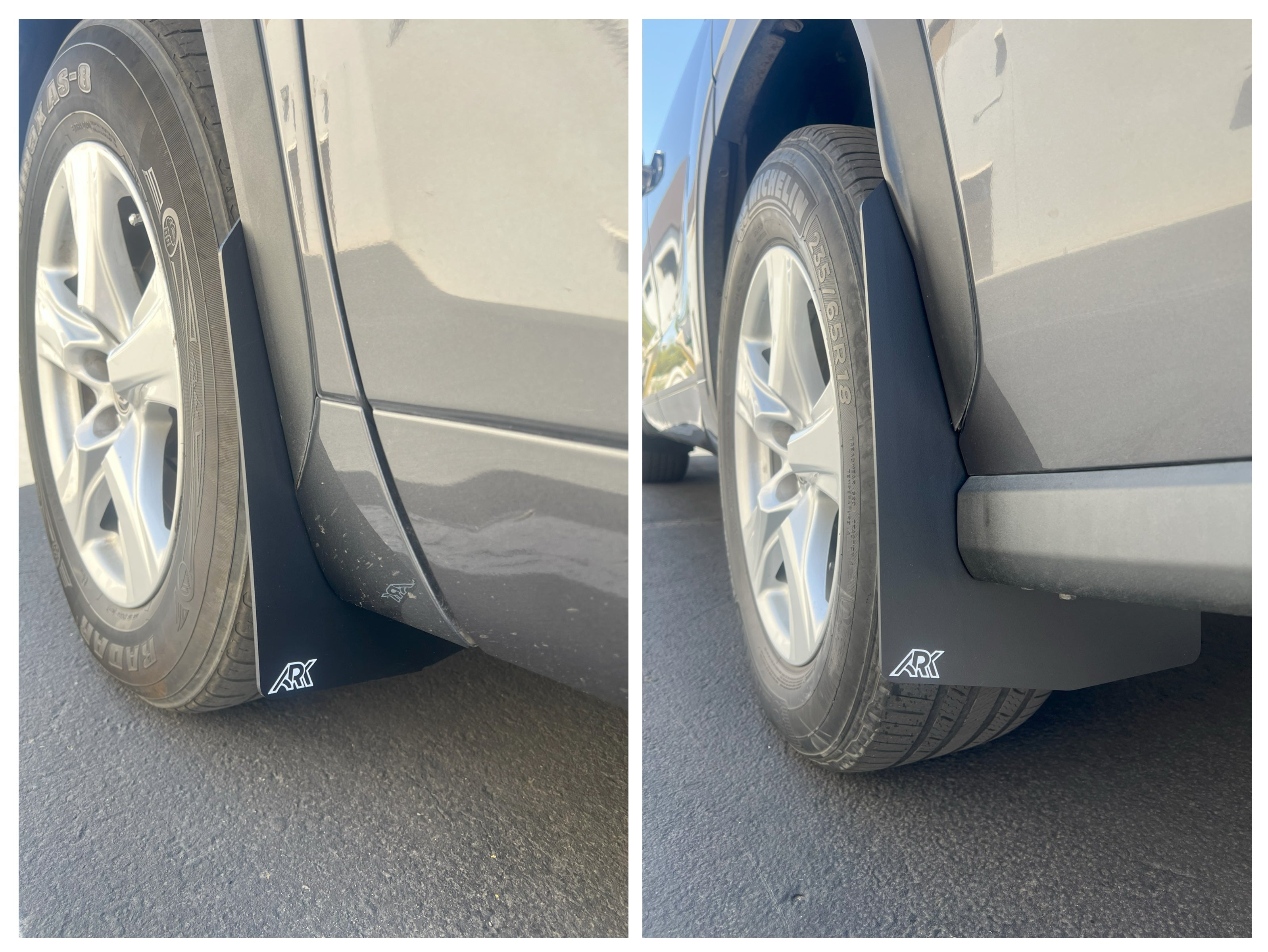 TriXPoly Mid Mudflaps For 2020+ Toyota Highlander