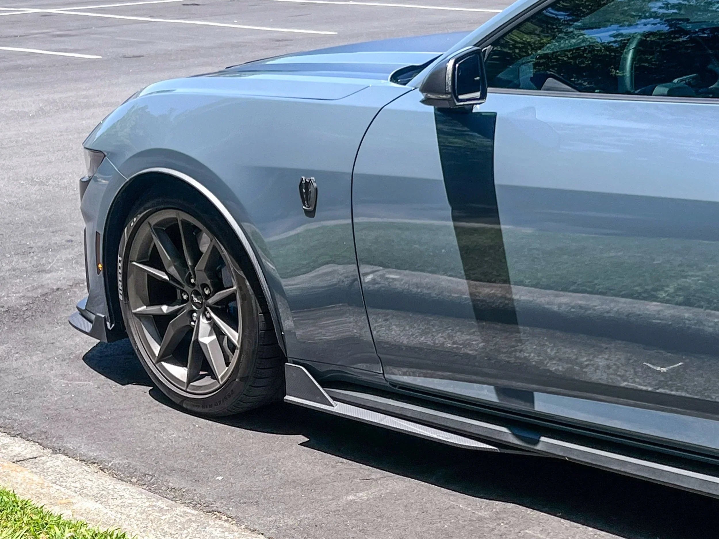 NYTOP Side Skirt Extension For 2024-Current Ford Mustang