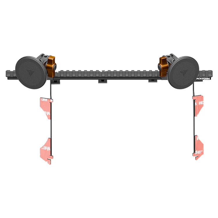 Dash Mount For 2016-2023 Toyota Tacoma Tackform Assault Track Picatinny Dash Bracket With Dual MagSafe Phone Mounts