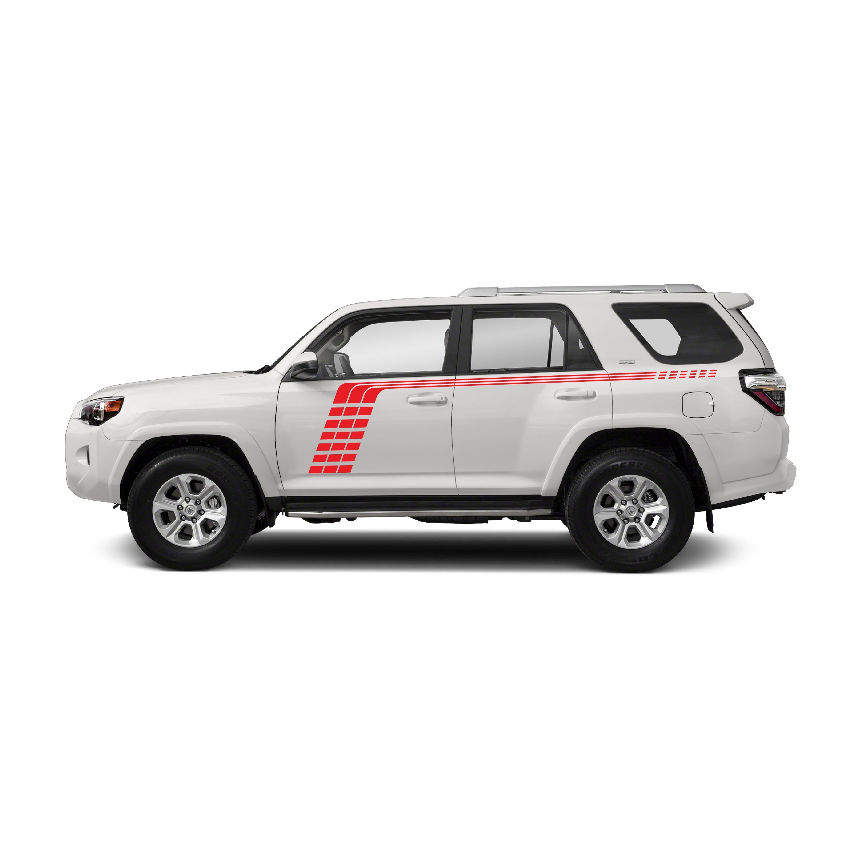 2010+  Checkered Stripe Kit For 4Runner