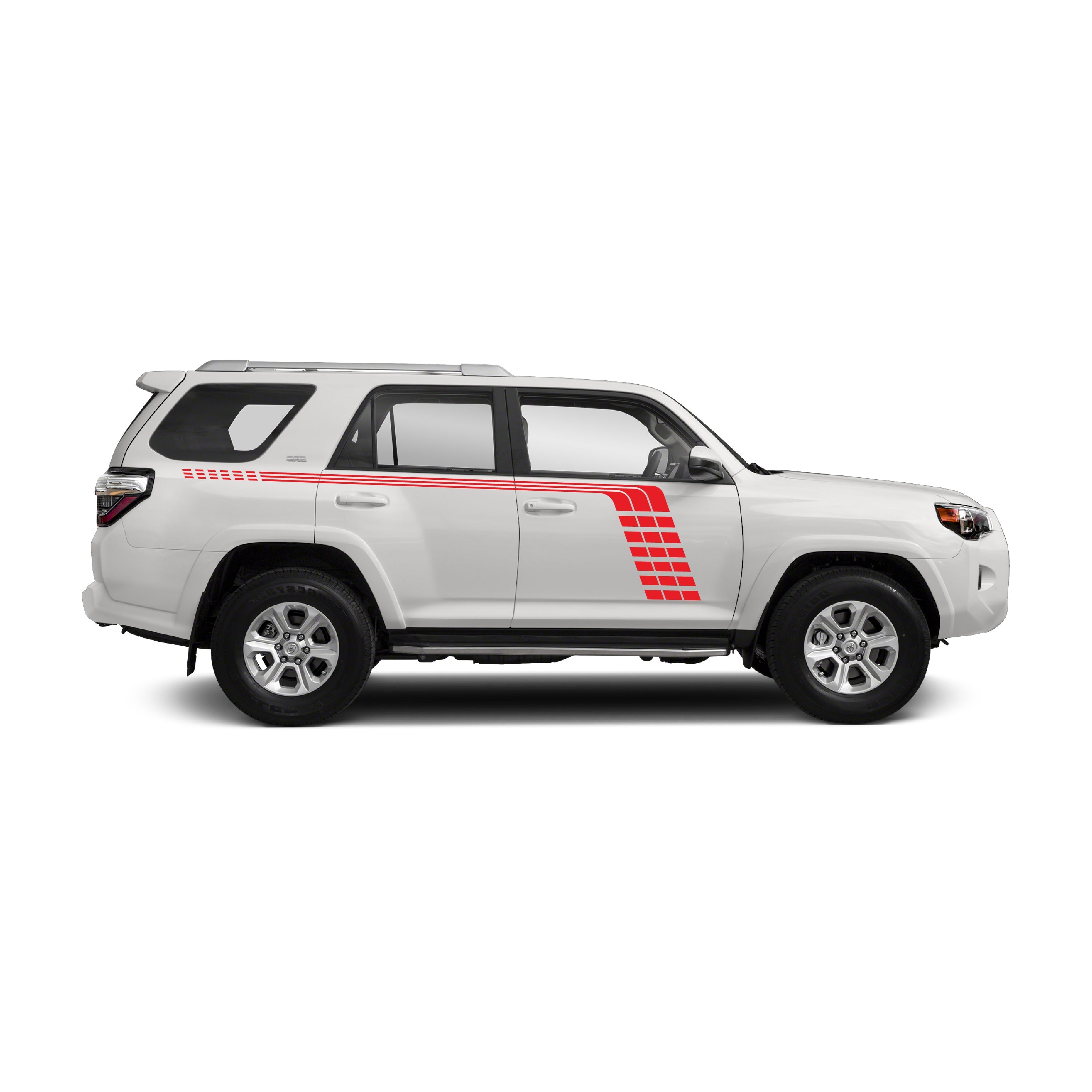 2010+  Checkered Stripe Kit For 4Runner