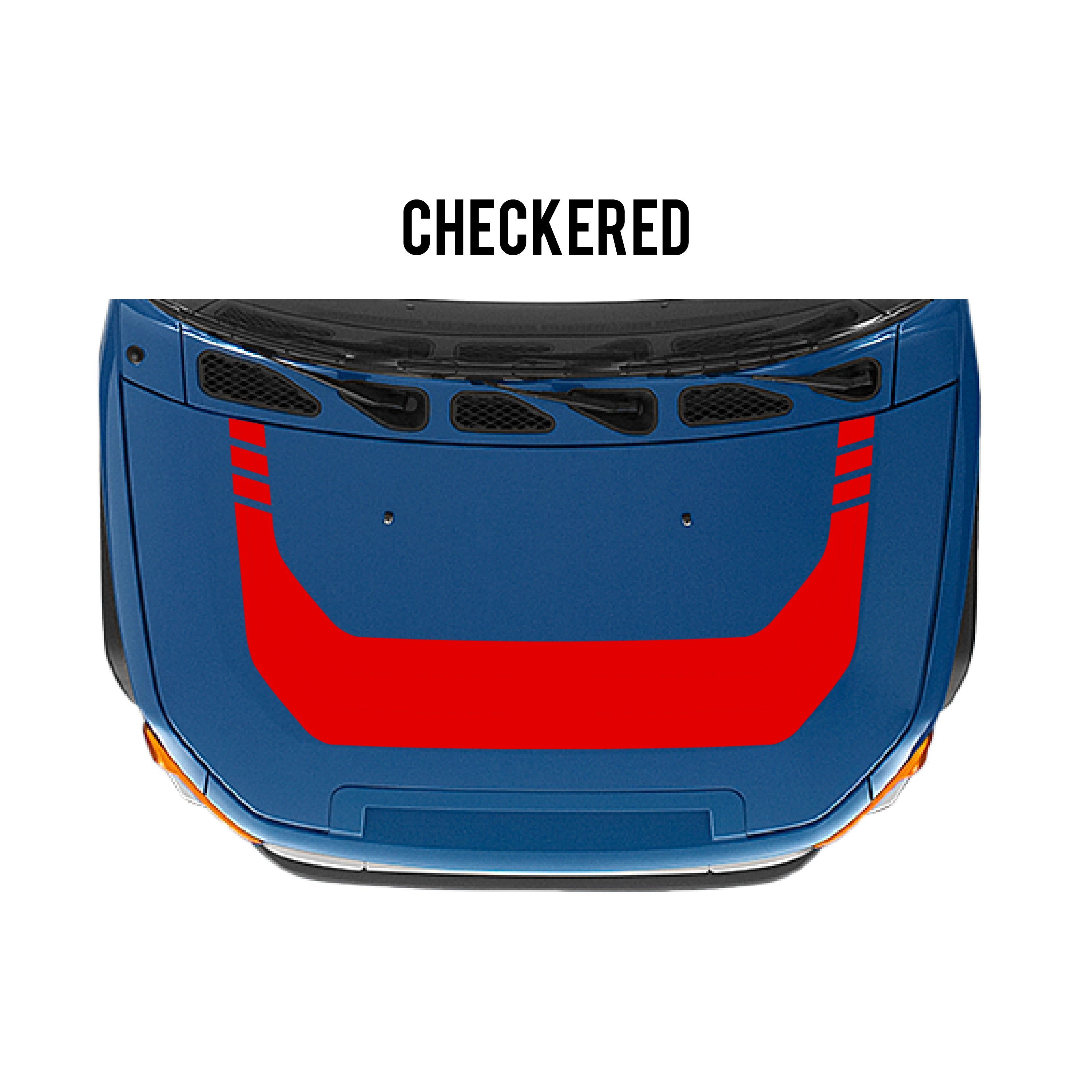 2007-14 Checkered Stripe Kit For FJ Cruiser