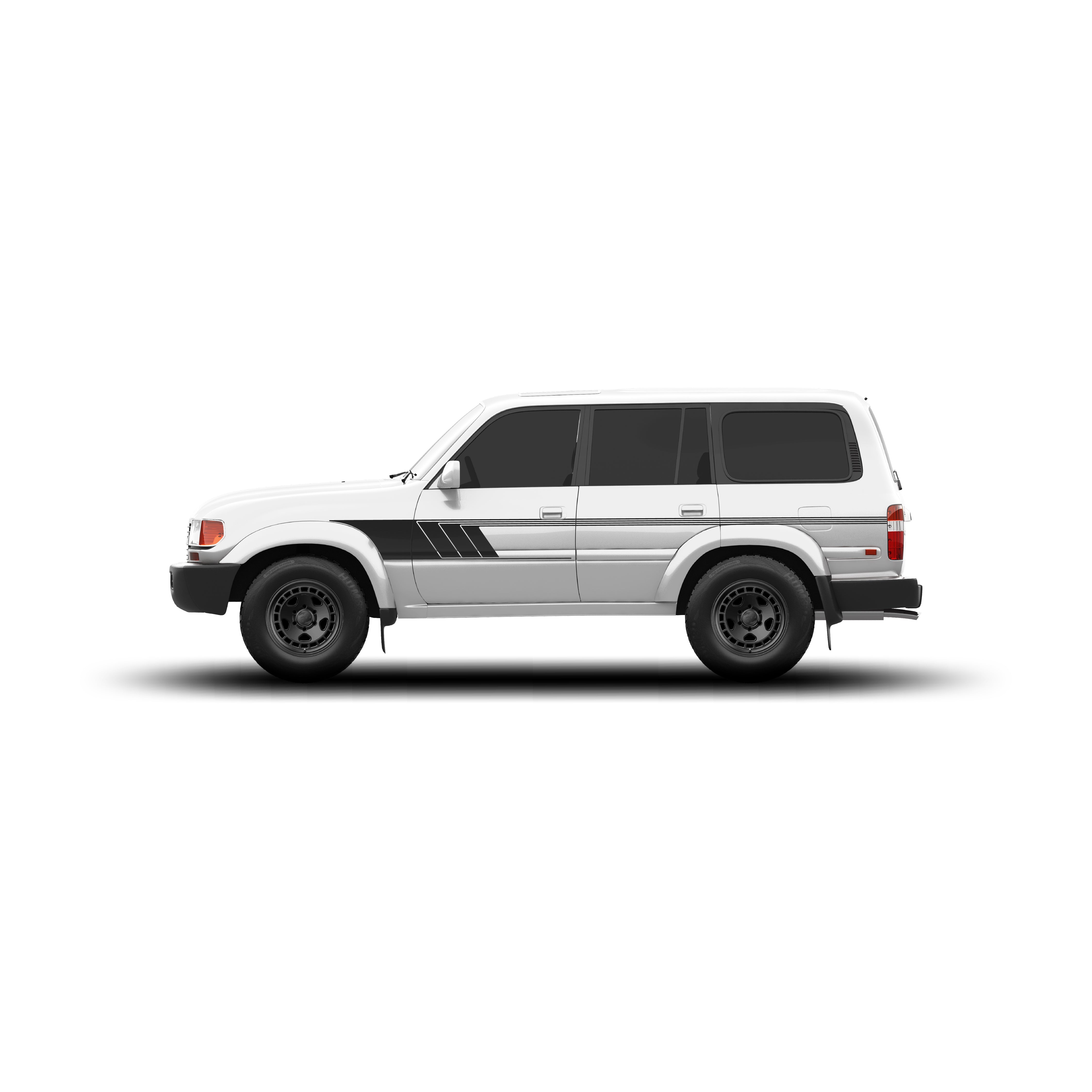 Retro Stripes For 80 Series Land Cruiser