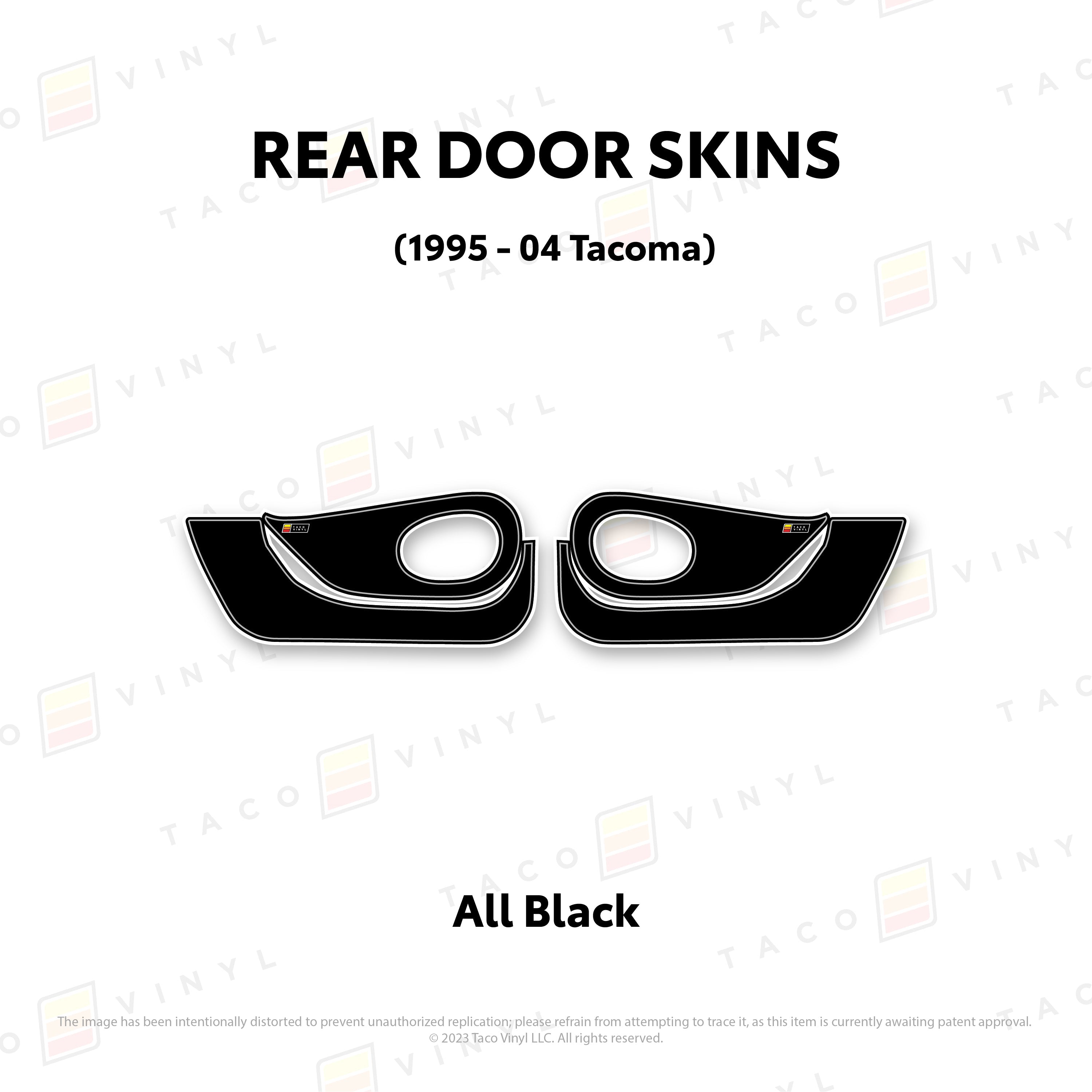 1995-04  Door Skins (Lower Section) For Tacoma
