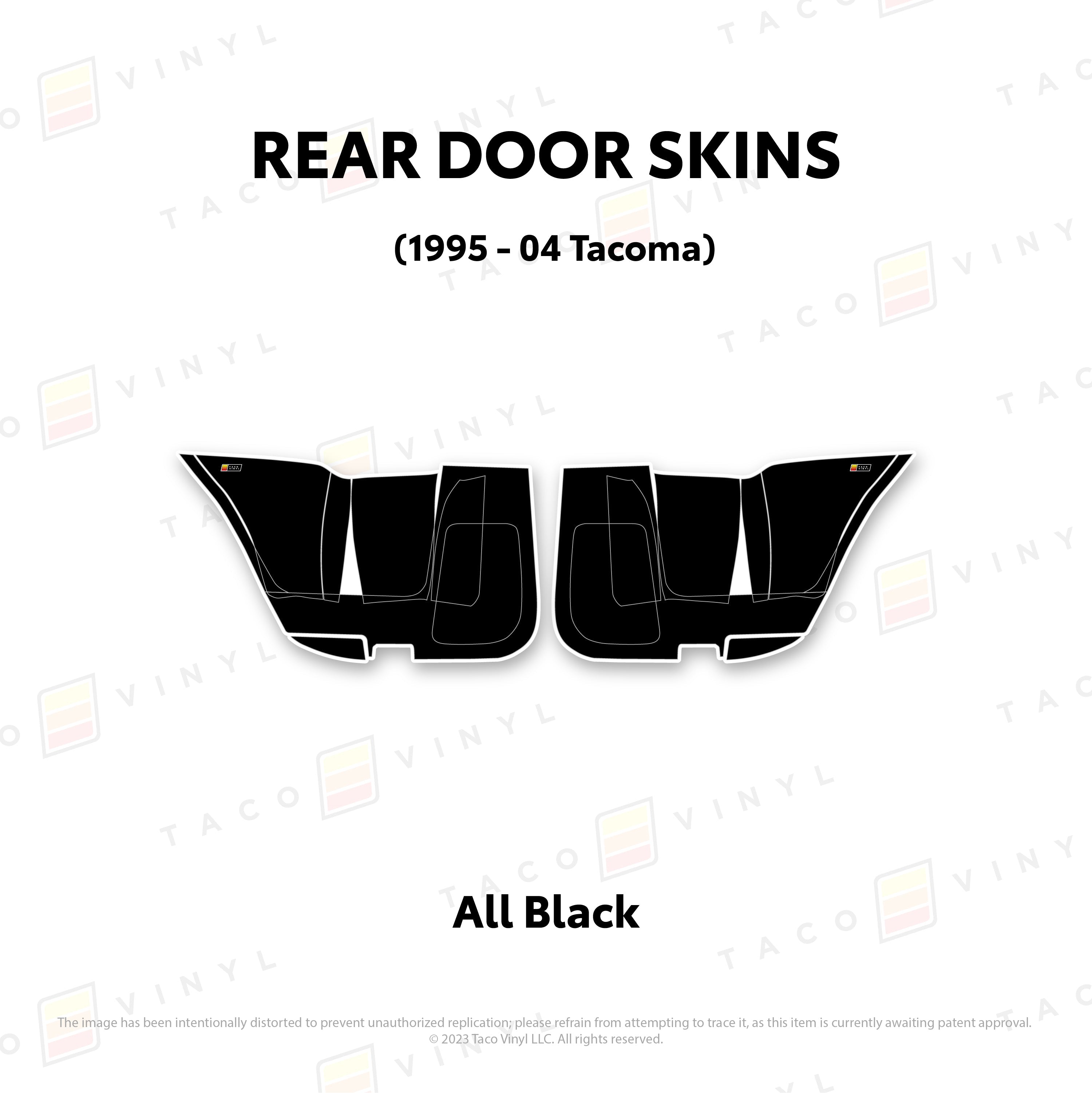 2010-24  Door Skins (Lower Section) For 4Runner
