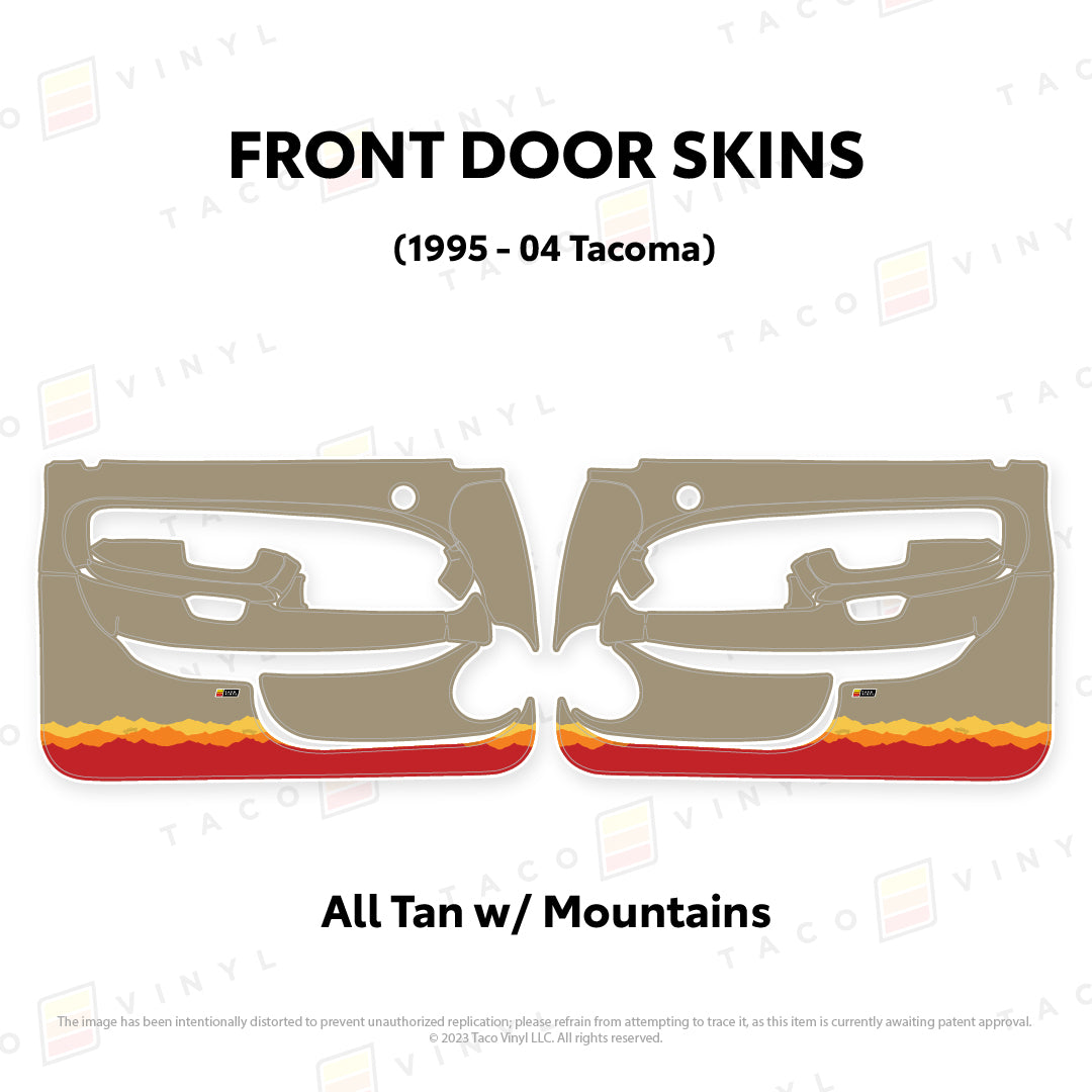 1995-04  Door Skins For Tacoma