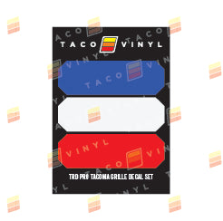 Pro Grille Decals For Tacoma