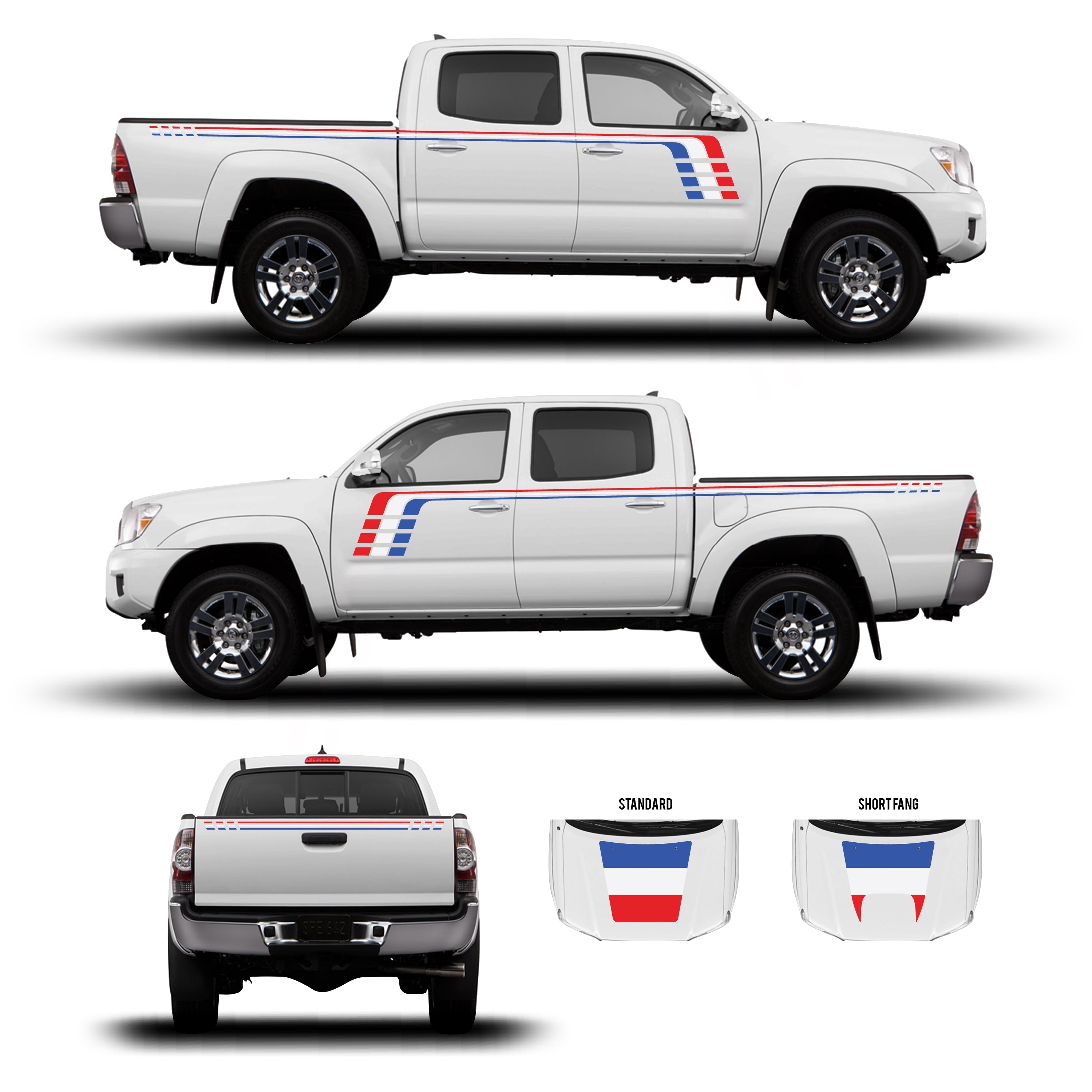 2005-15  Checkered Stripe Kit For Tacoma