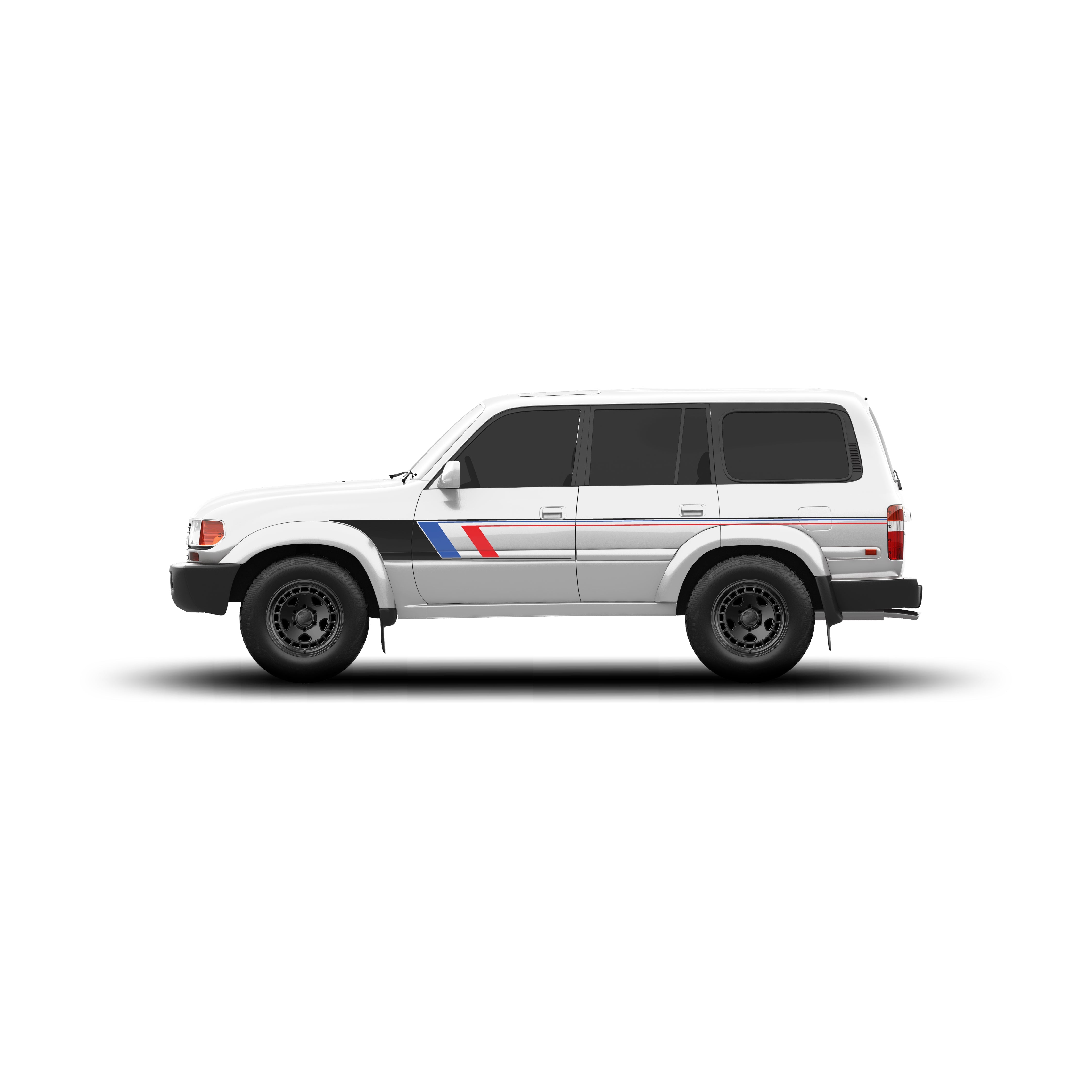 Retro Stripes For 80 Series Land Cruiser