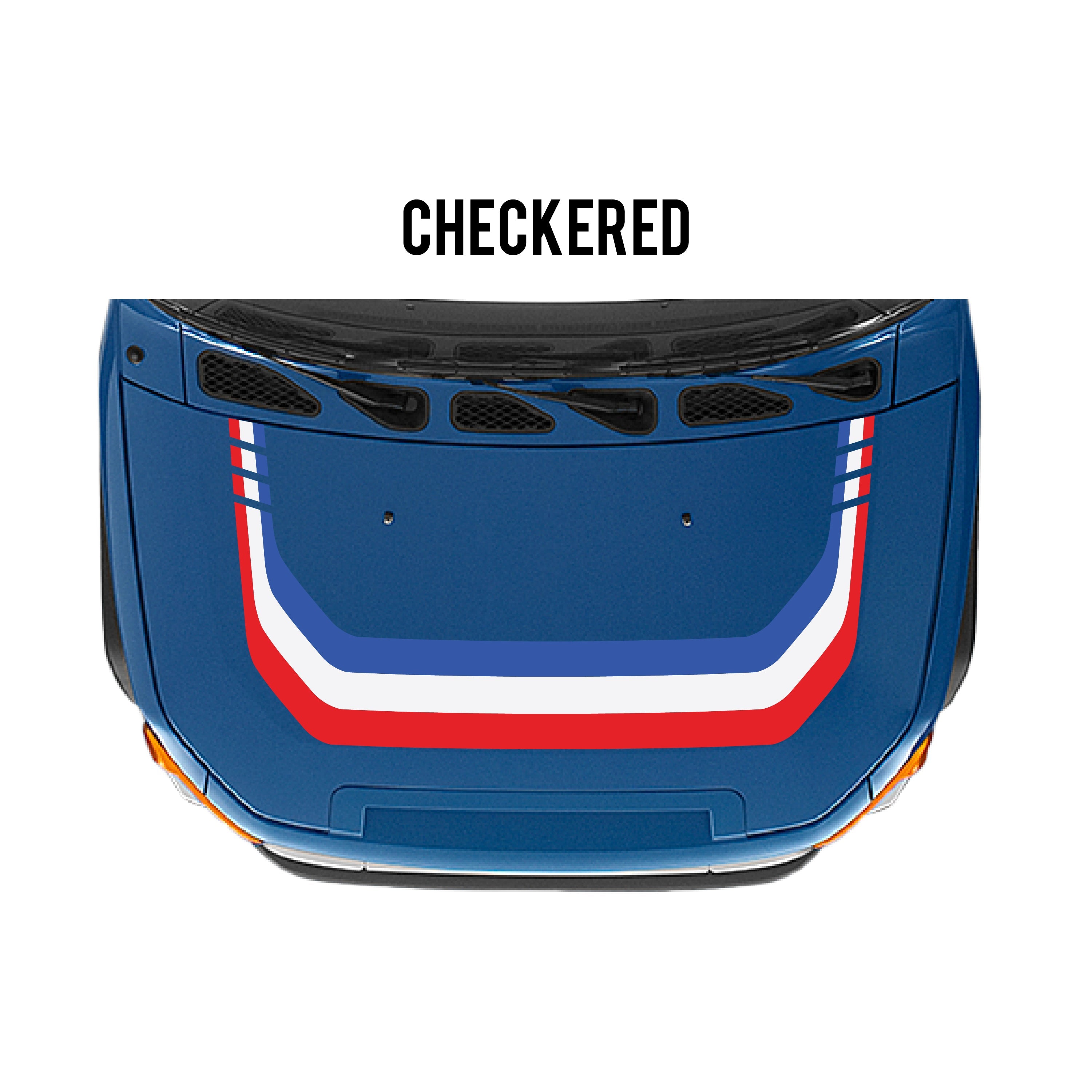 2007-14 Checkered Stripe Kit For FJ Cruiser