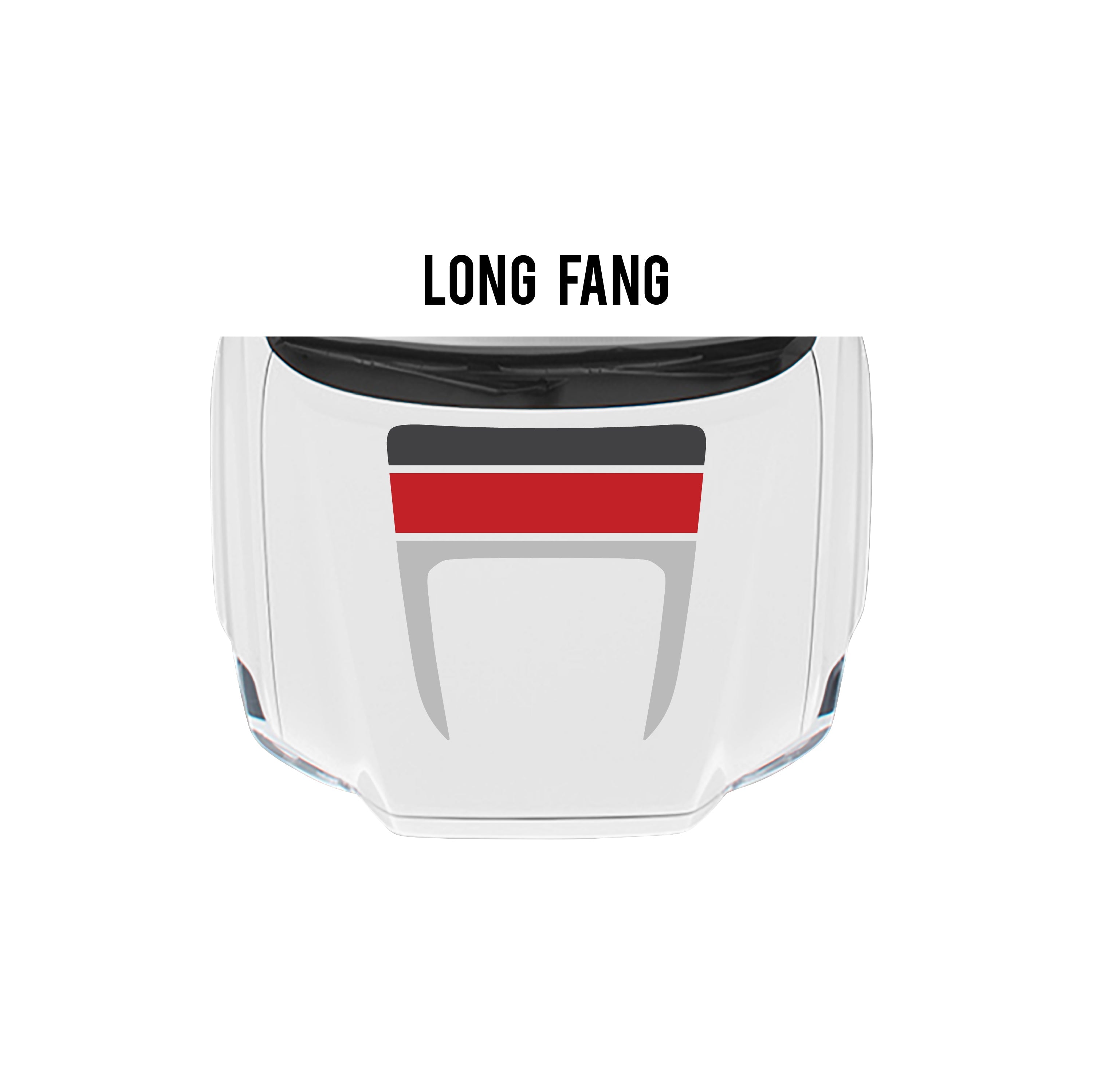2016-23  Sport/Pro Checkered Hood Stamp For Tacoma