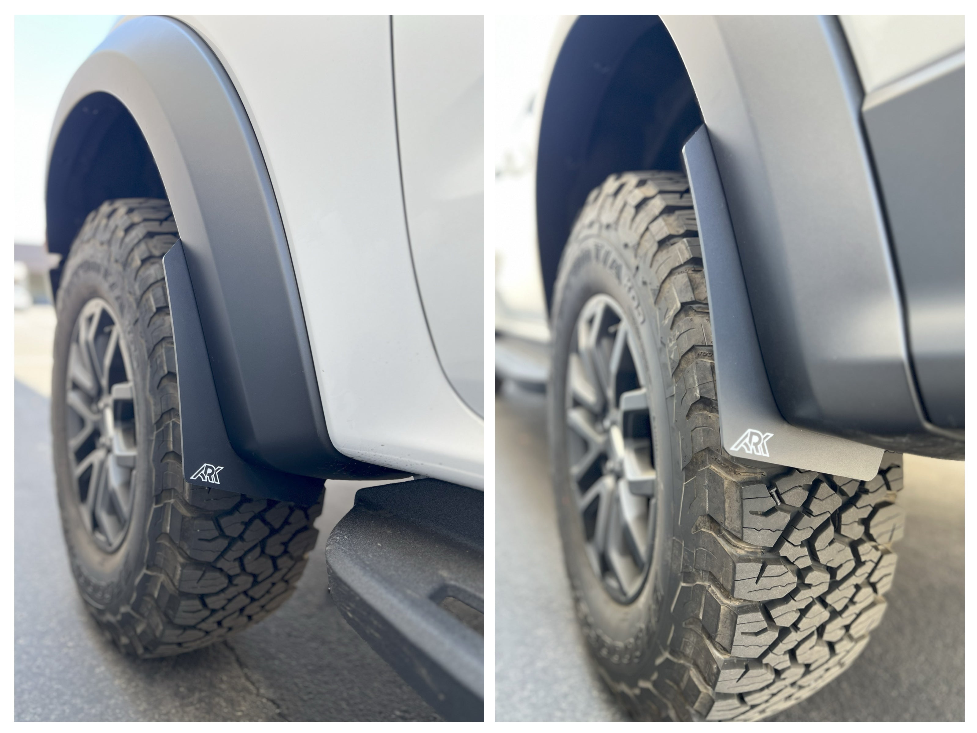 TriXPoly Micro Flares For 2024+ Ford Ranger Raptor