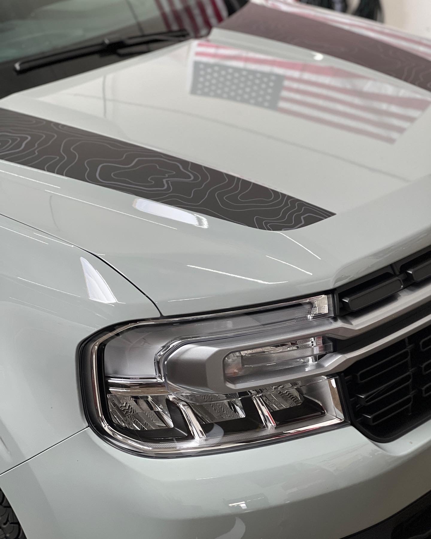 Hood Stripes For Ford Maverick (2022-2024)