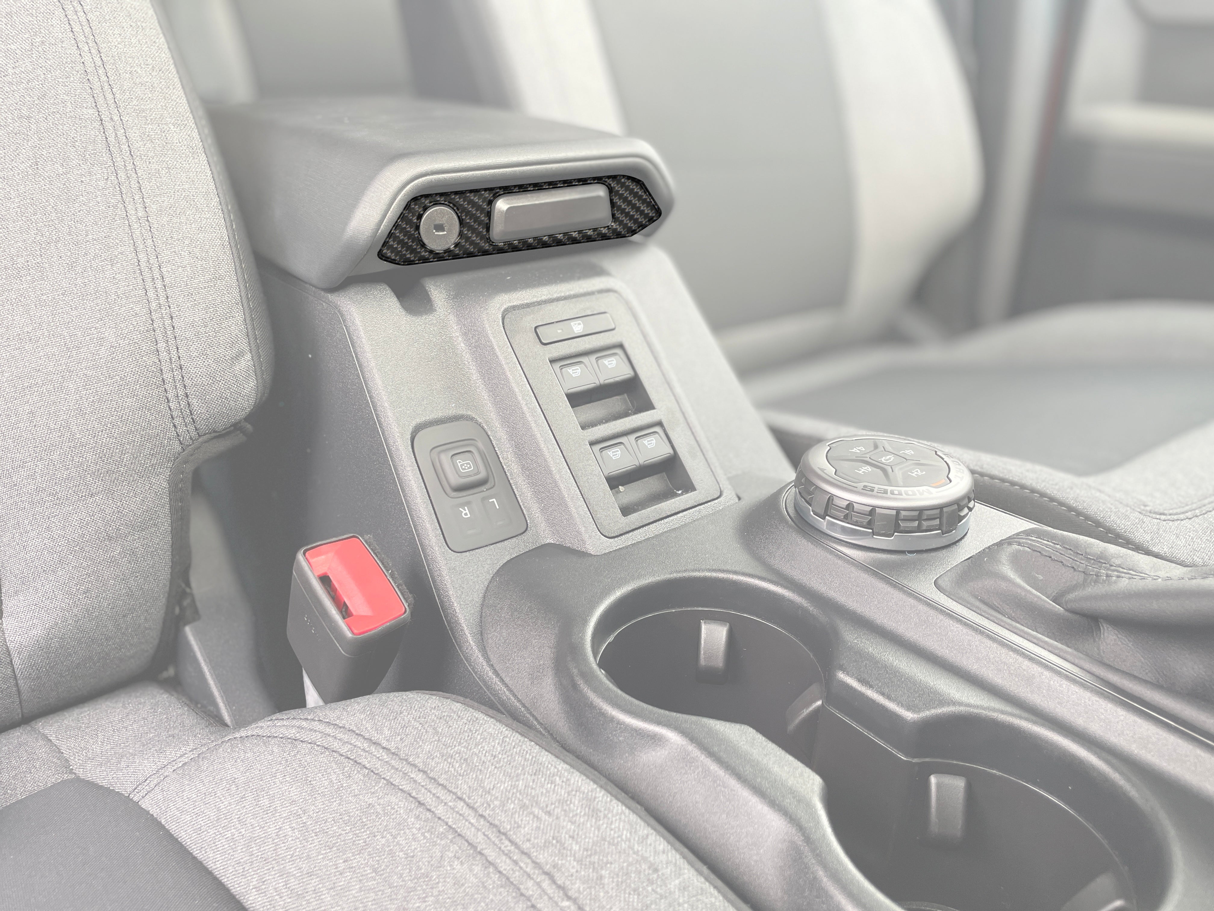 Center Console Latch Accent Overlay Fits 2021-2026 Ford Bronco