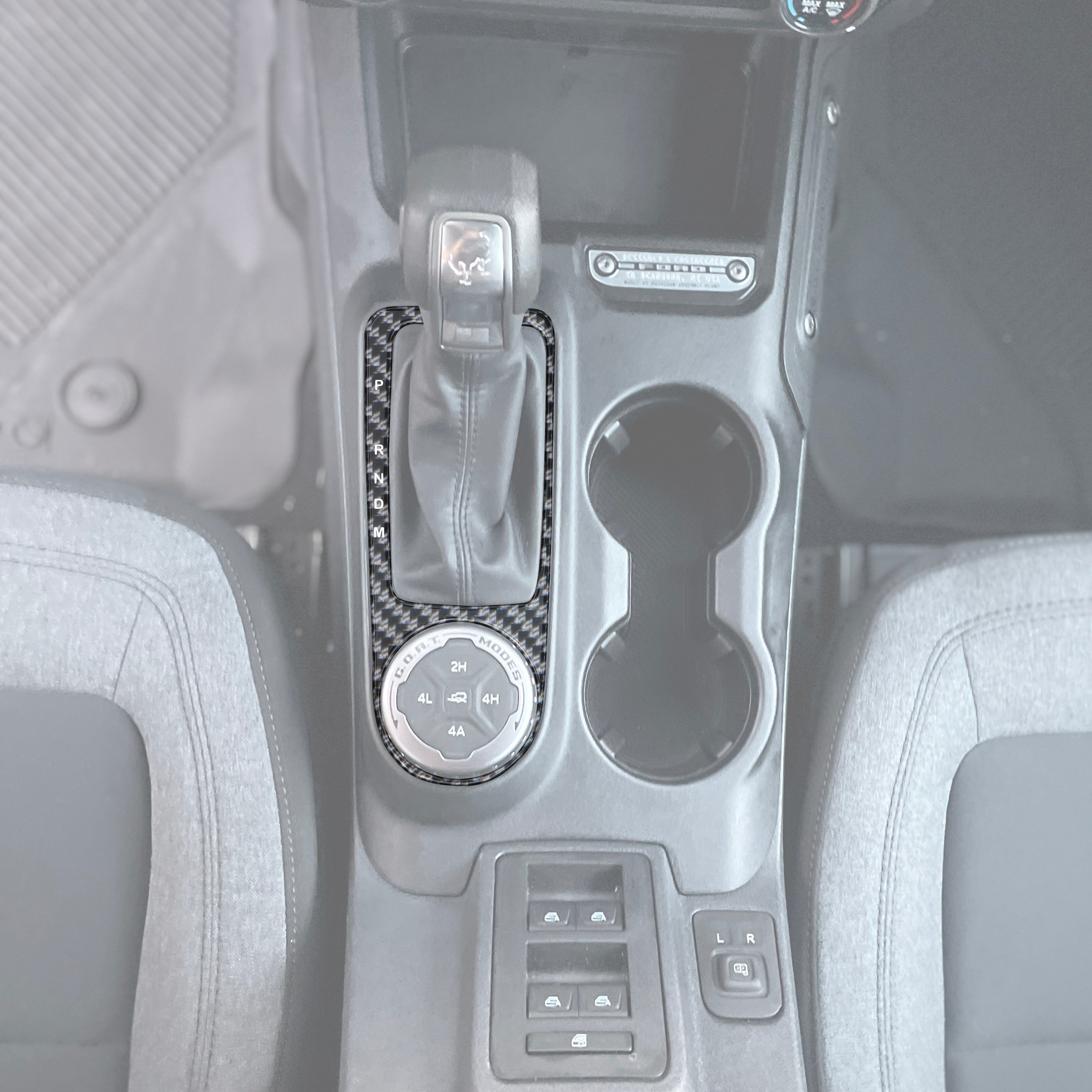 Shifter Accent Overlay Fits 2021-2026 Ford Bronco