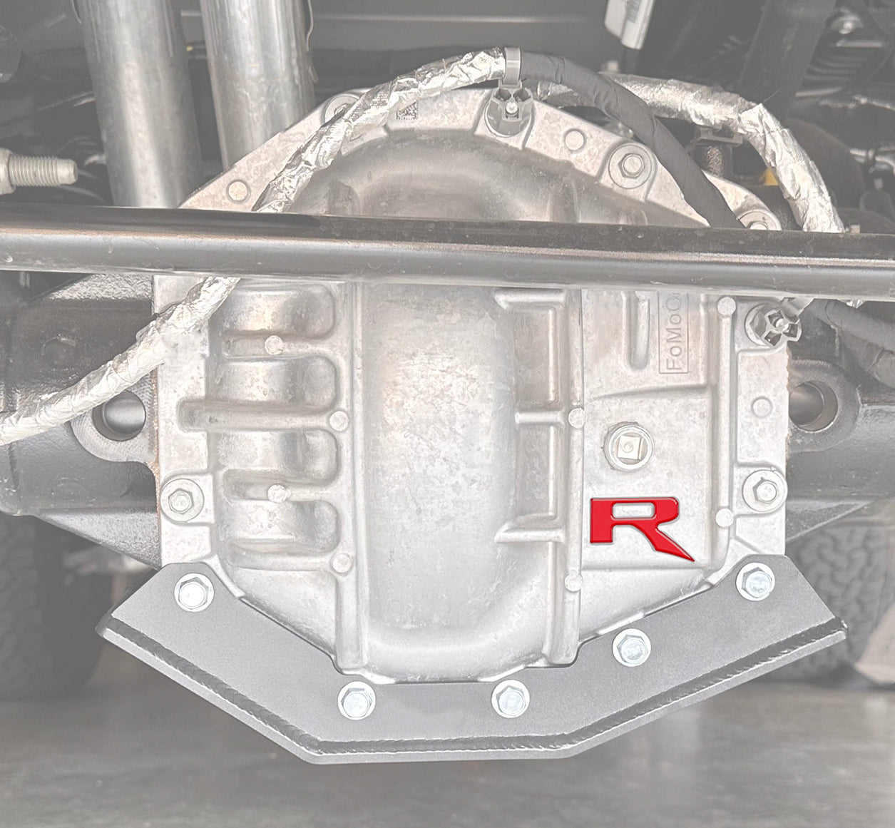 Raptor R Differential Letter Overlays Fits 2022-2026 Ford Bronco