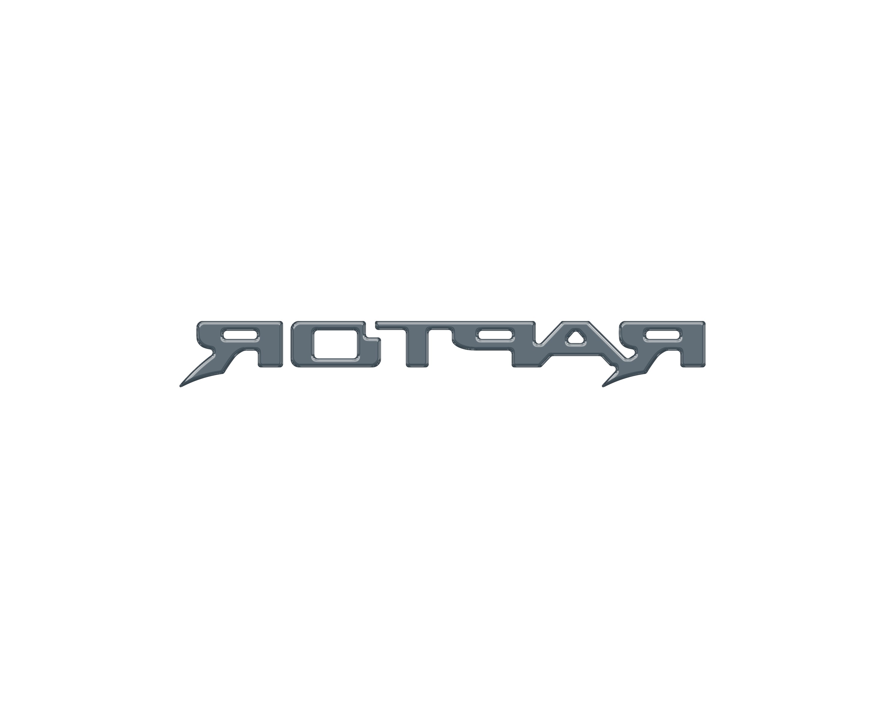 Raptor Third Brake Light Letter Inserts Fits 2022-2026 Ford Bronco Raptor