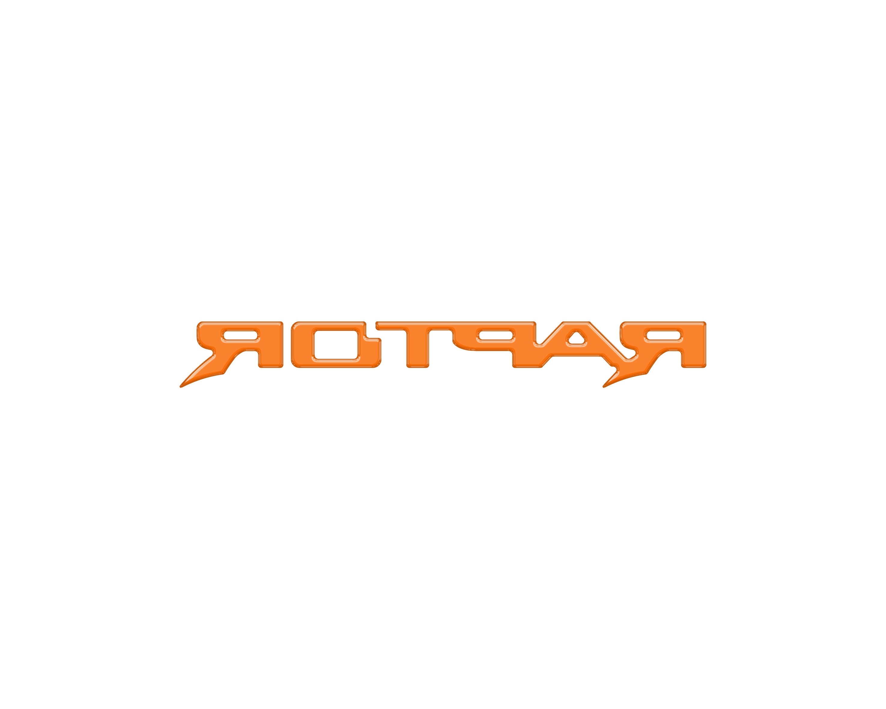 Raptor Third Brake Light Letter Inserts Fits 2022-2026 Ford Bronco Raptor
