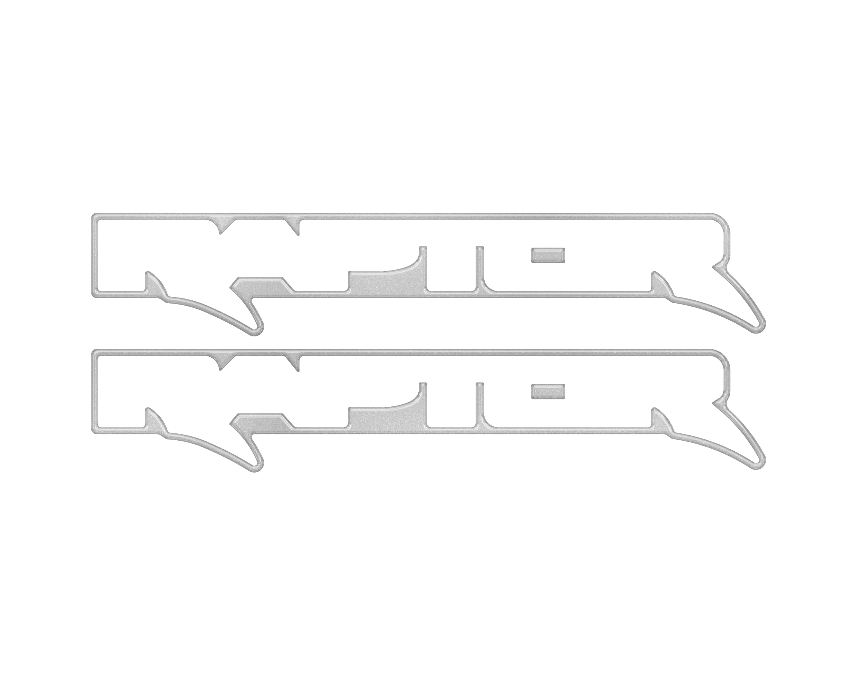 Raptor Floor Mat Emblem Inserts Fits 2022-2026 Ford Bronco Raptor