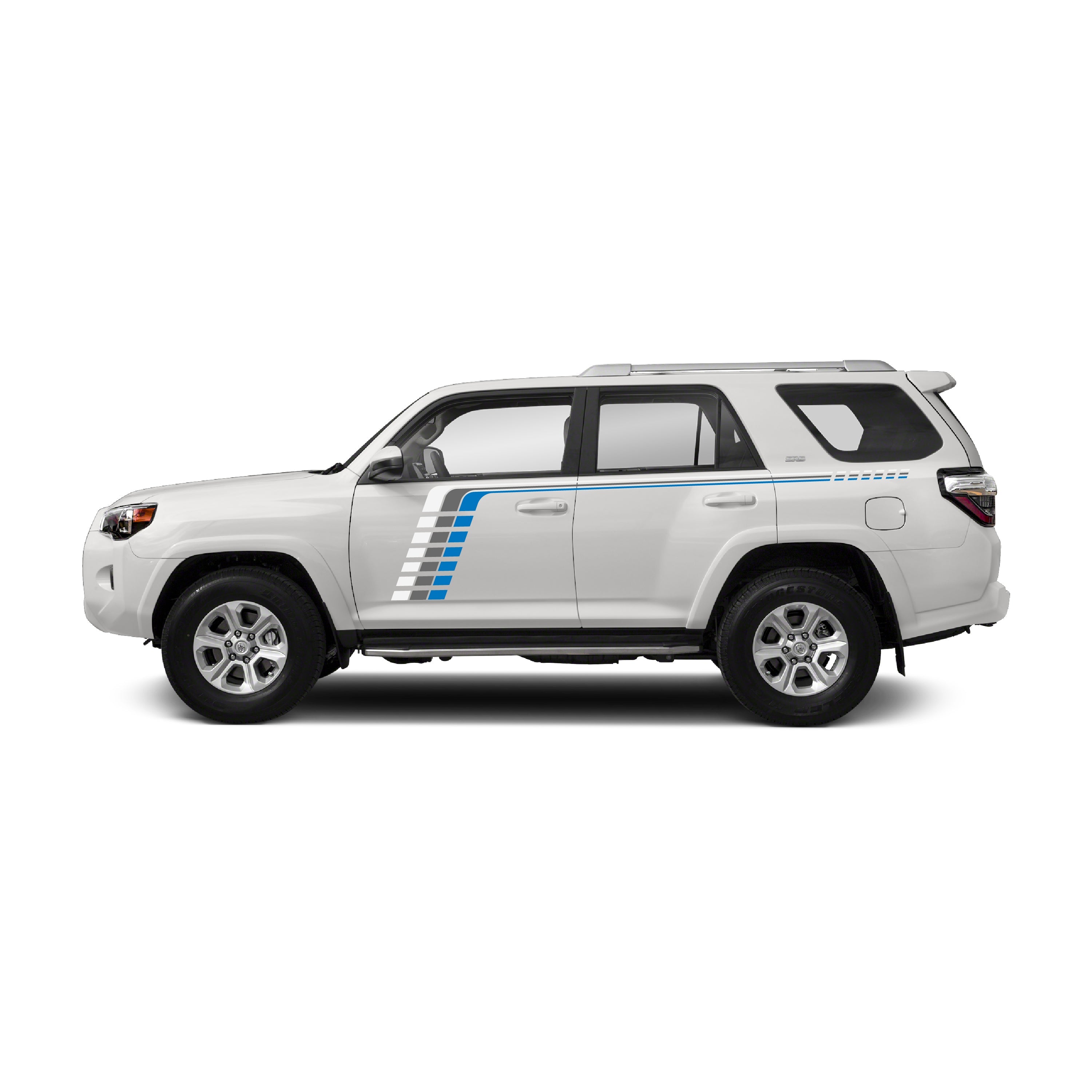 2010+  Checkered Stripe Kit For 4Runner