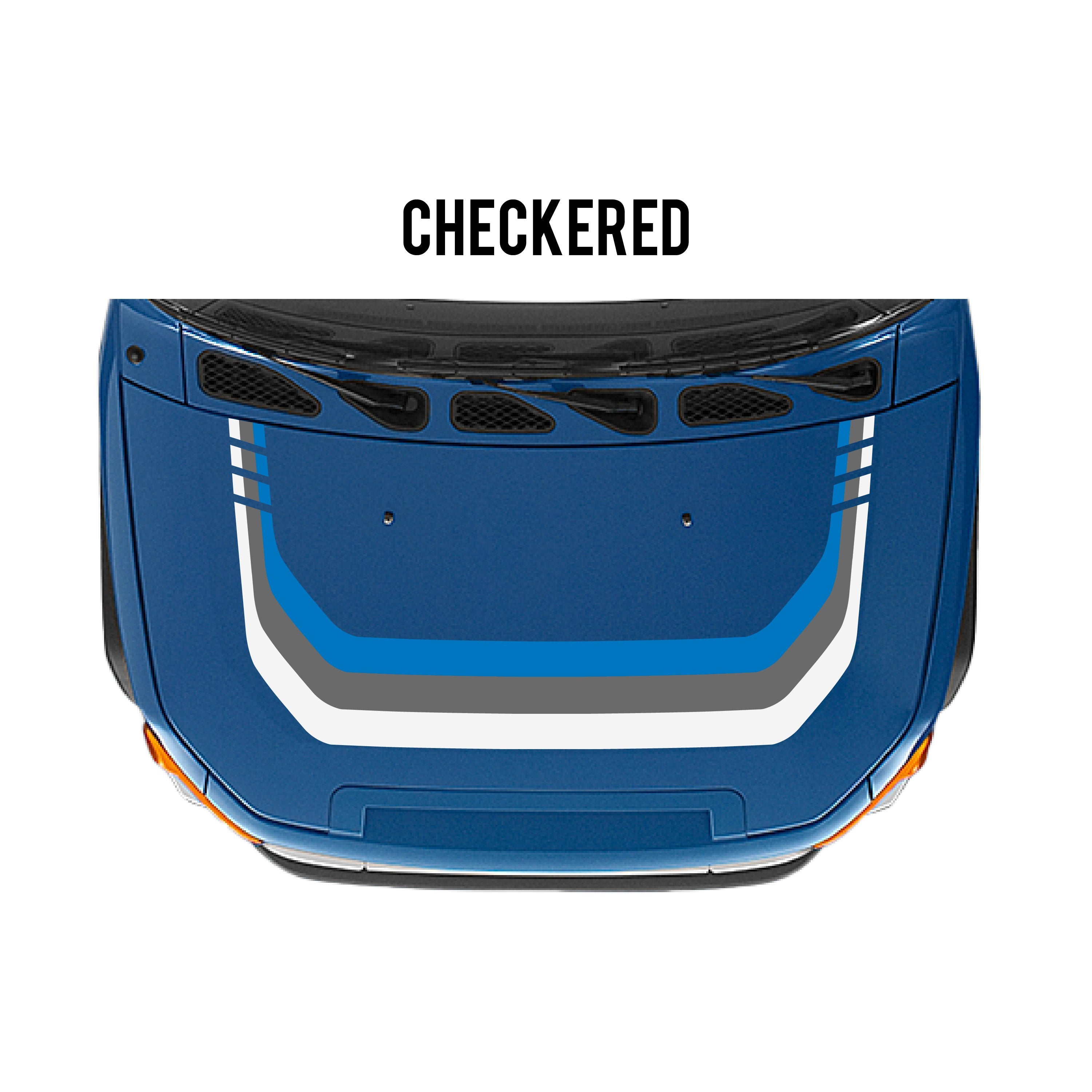 2007-14 Checkered Stripe Kit For FJ Cruiser