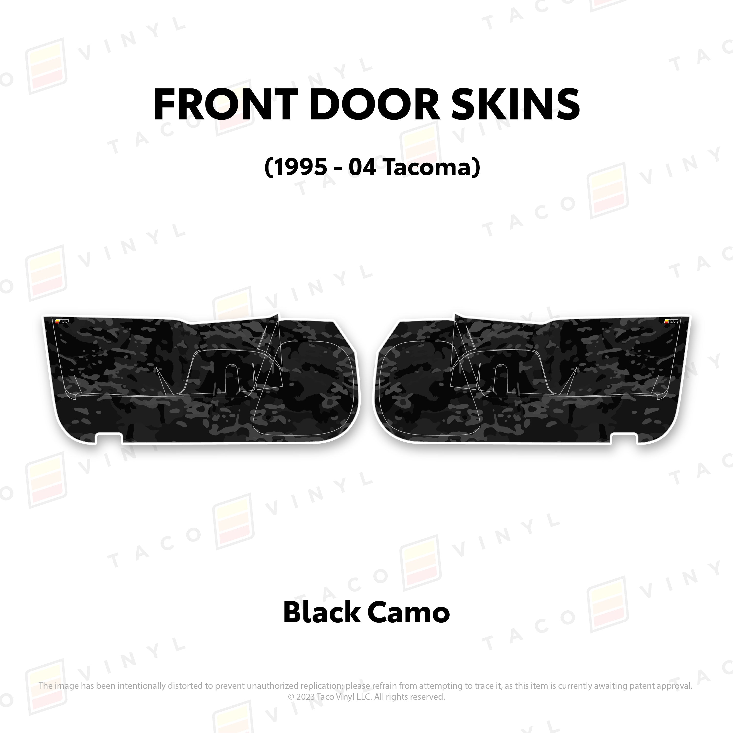2010-24  Door Skins (Lower Section) For 4Runner