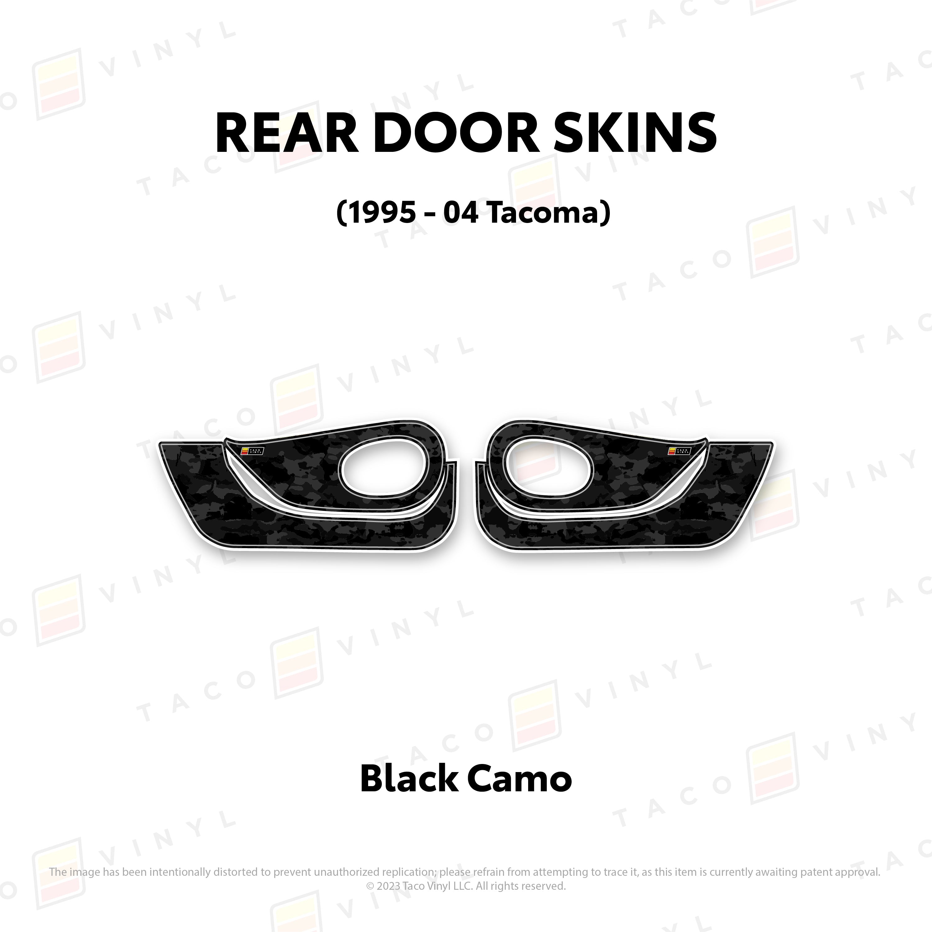 1995-04  Door Skins (Lower Section) For Tacoma