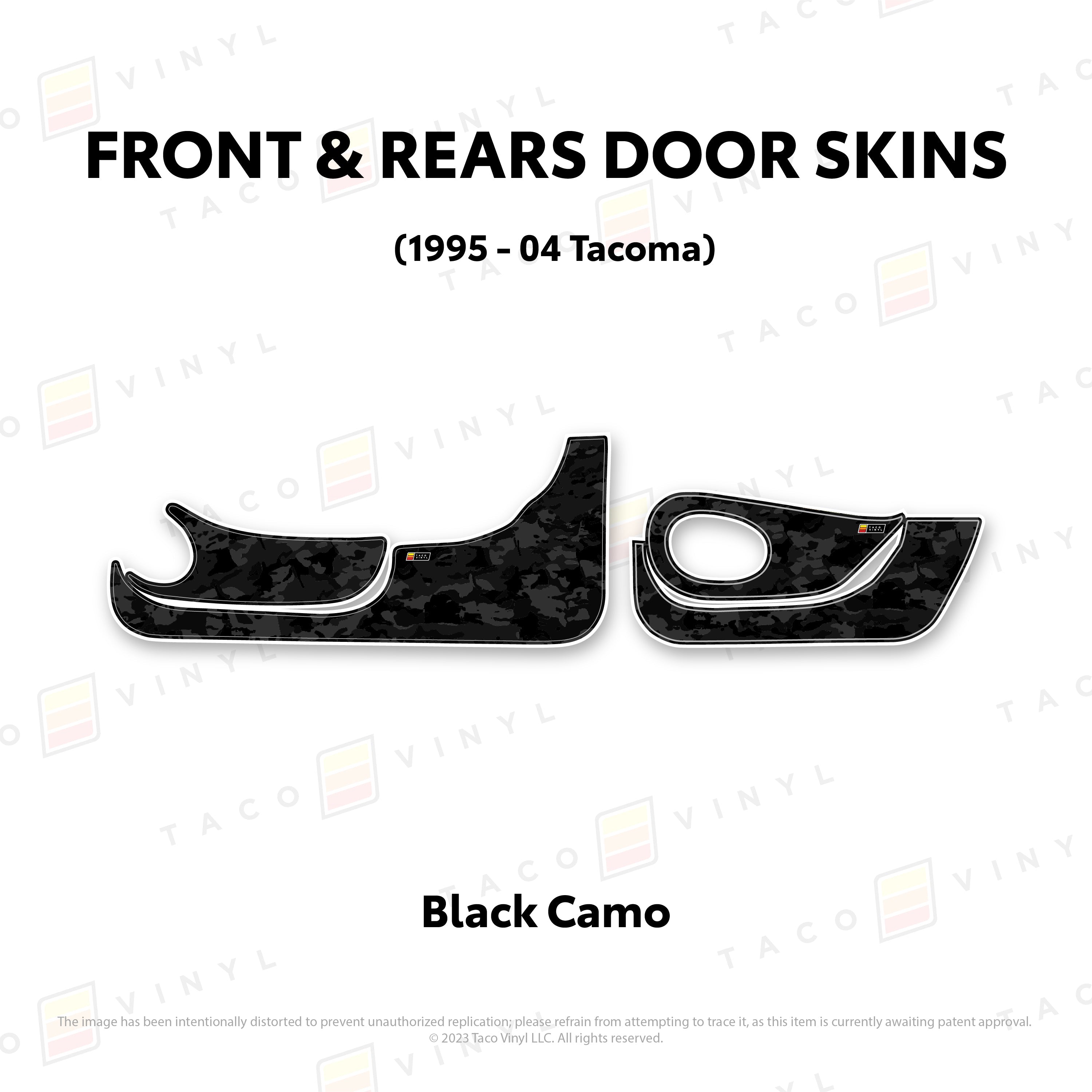 1995-04  Door Skins (Lower Section) For Tacoma
