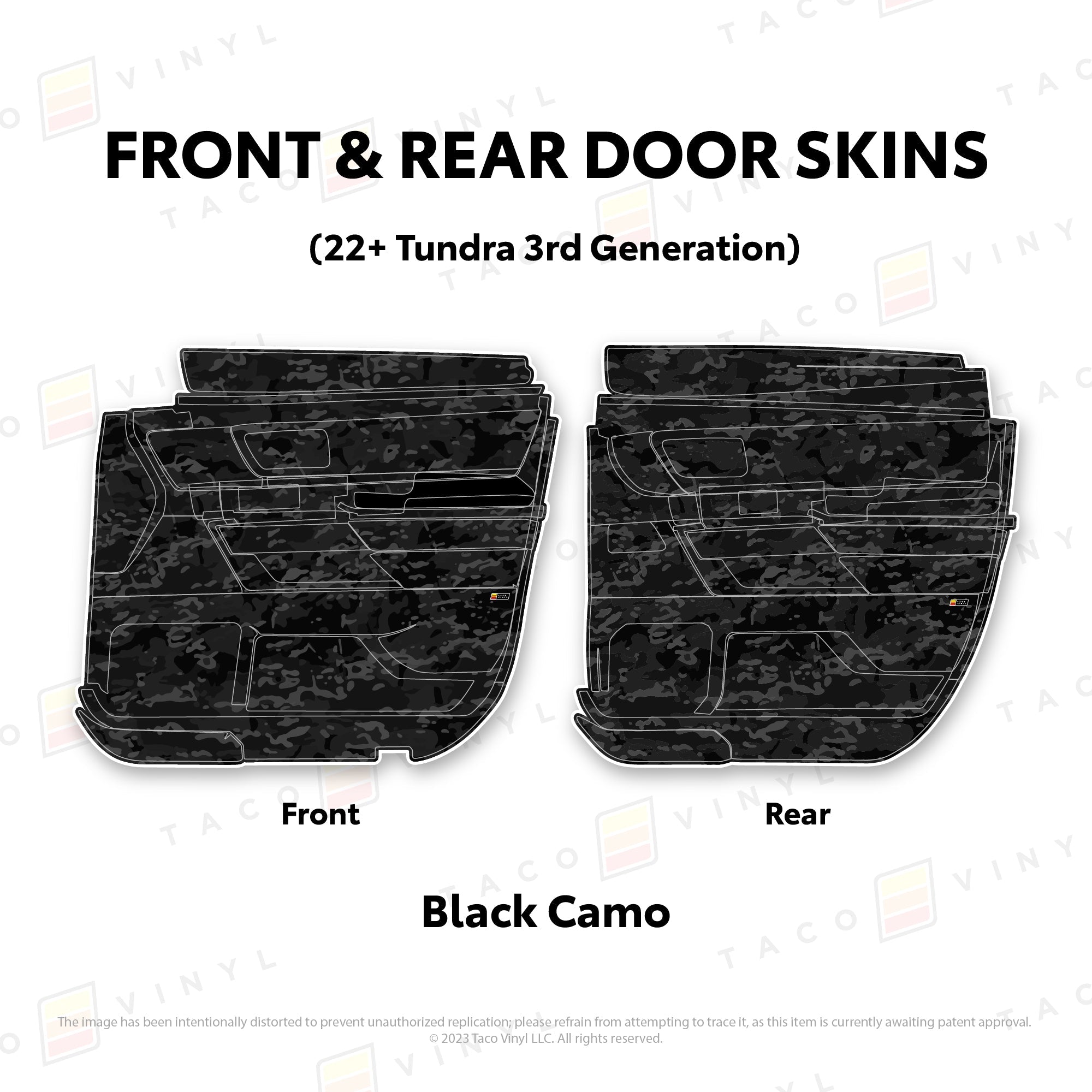 2022+  Door Skins For Tundra