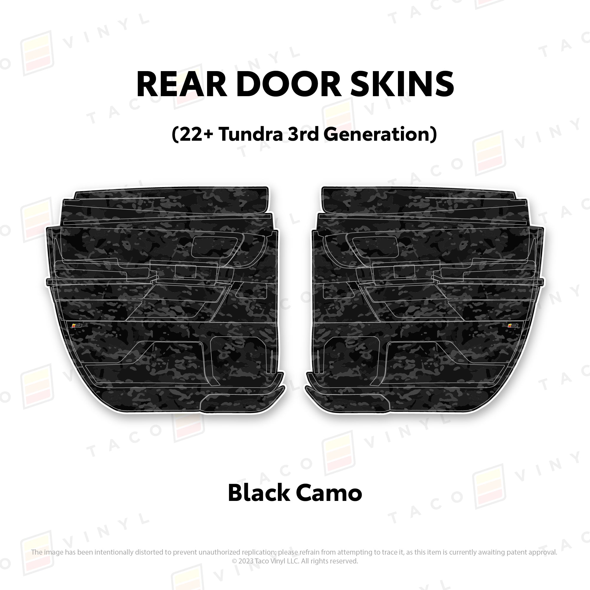 2022+  Door Skins For Tundra
