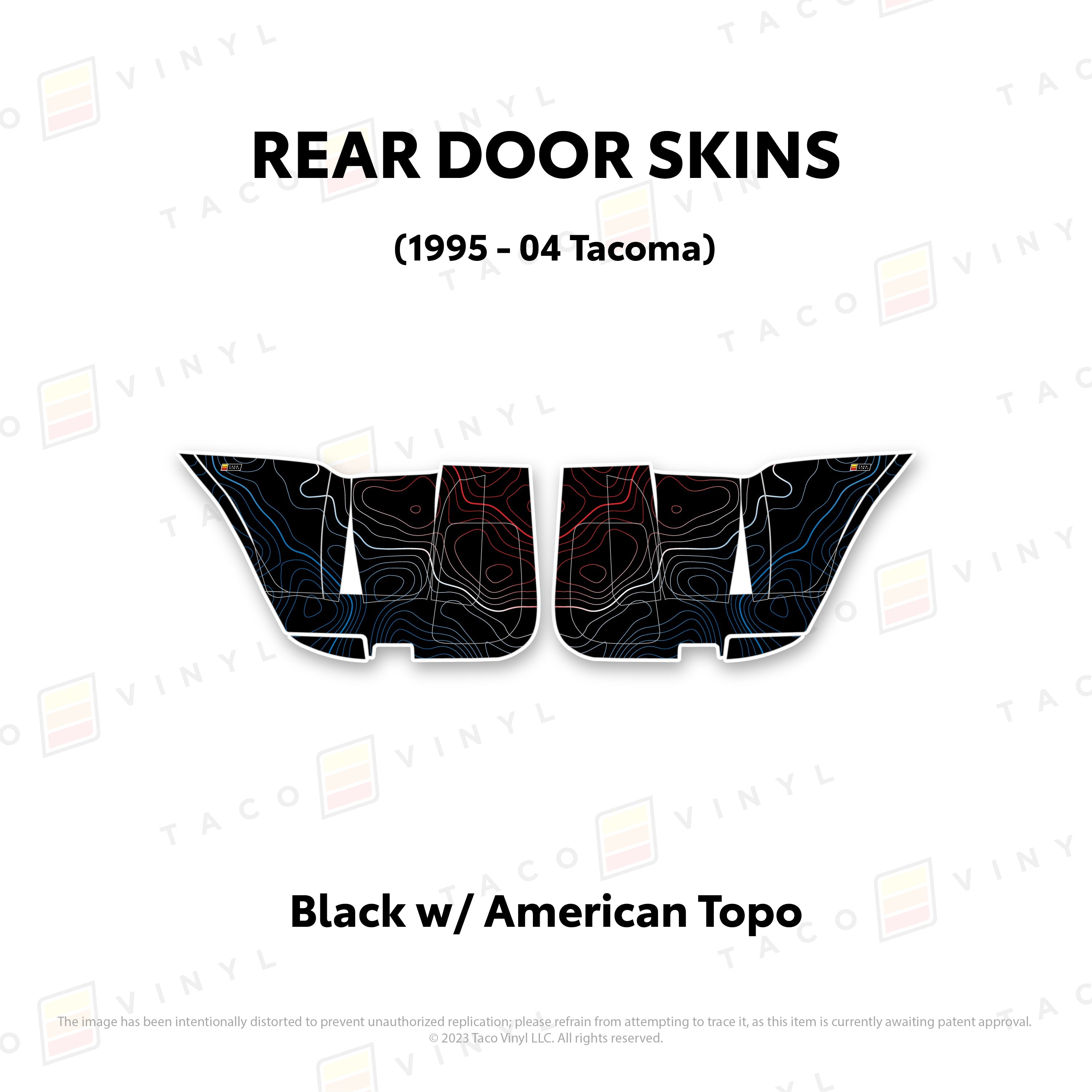 2010-24  Door Skins (Lower Section) For 4Runner
