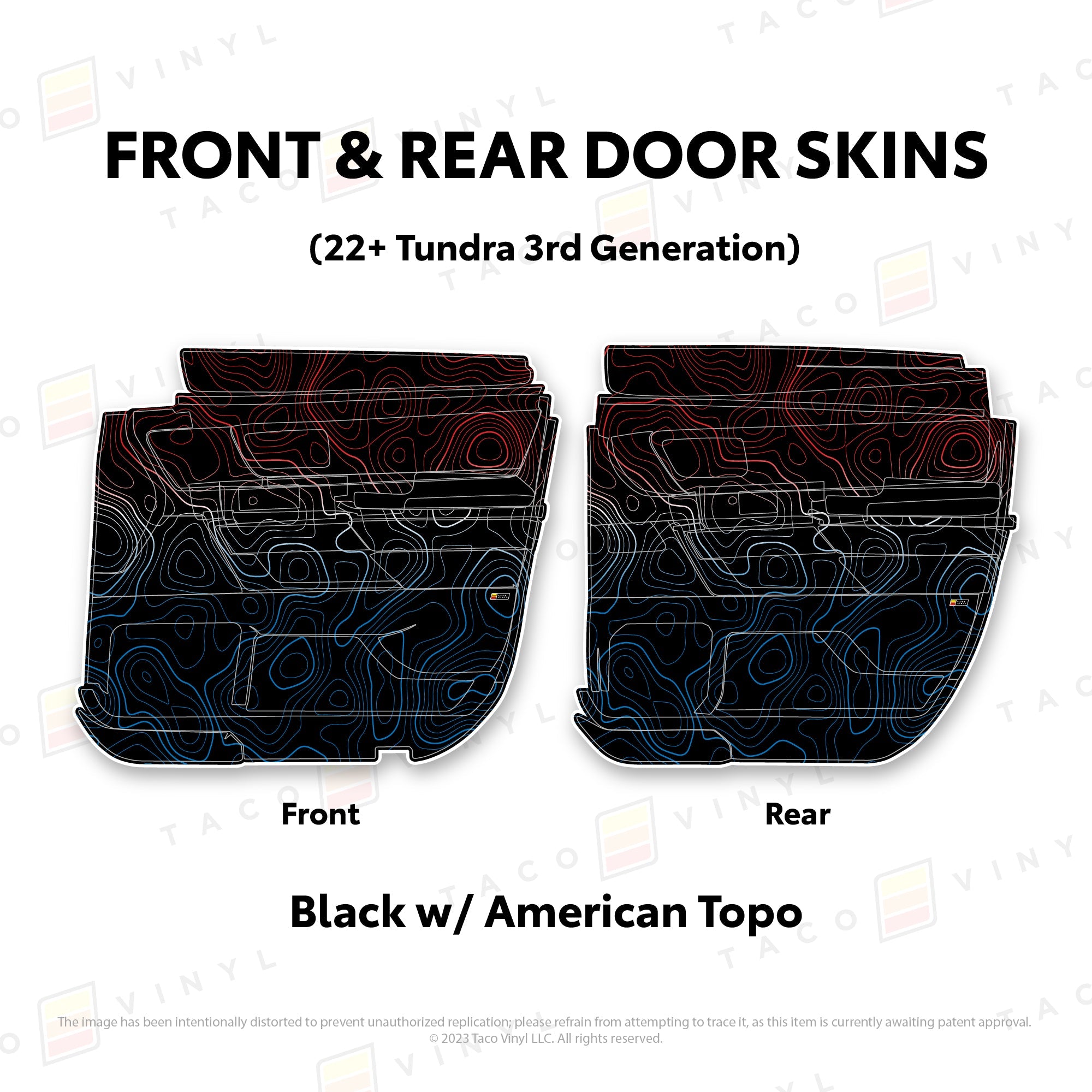 2022+  Door Skins For Tundra