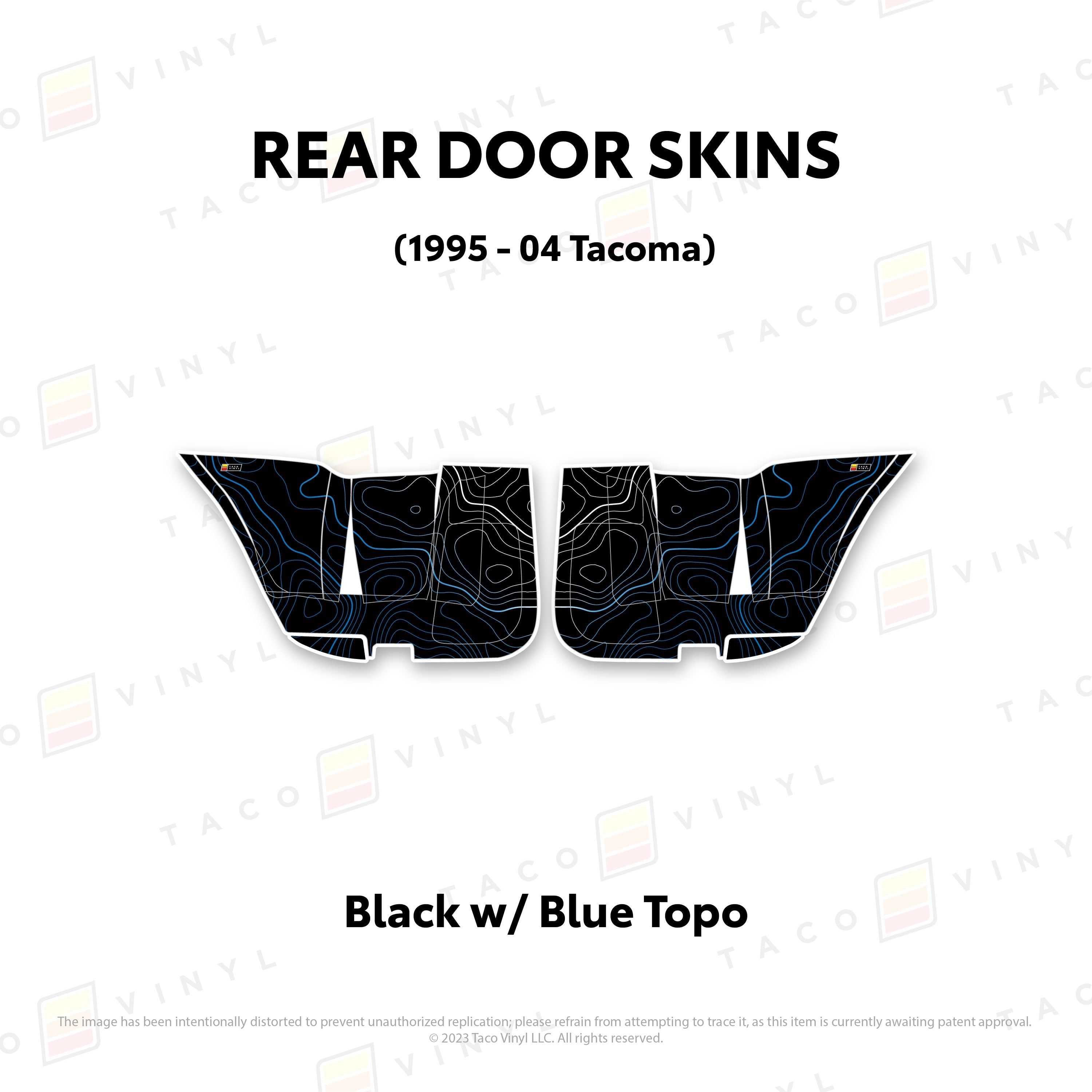 2010-24  Door Skins (Lower Section) For 4Runner
