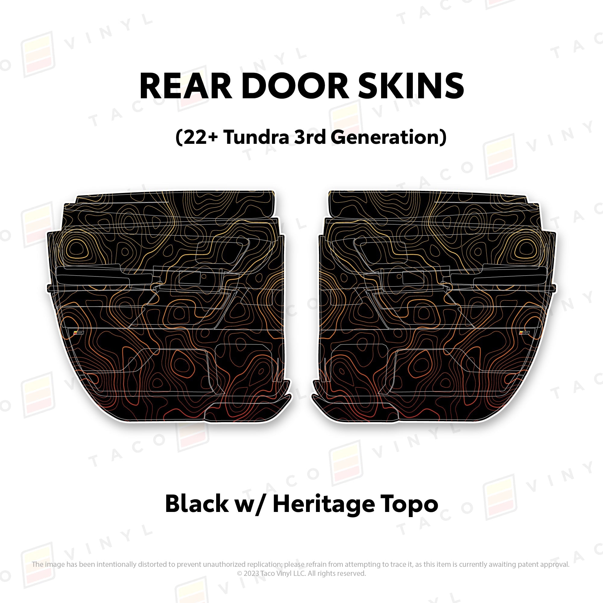 2022+  Door Skins For Tundra