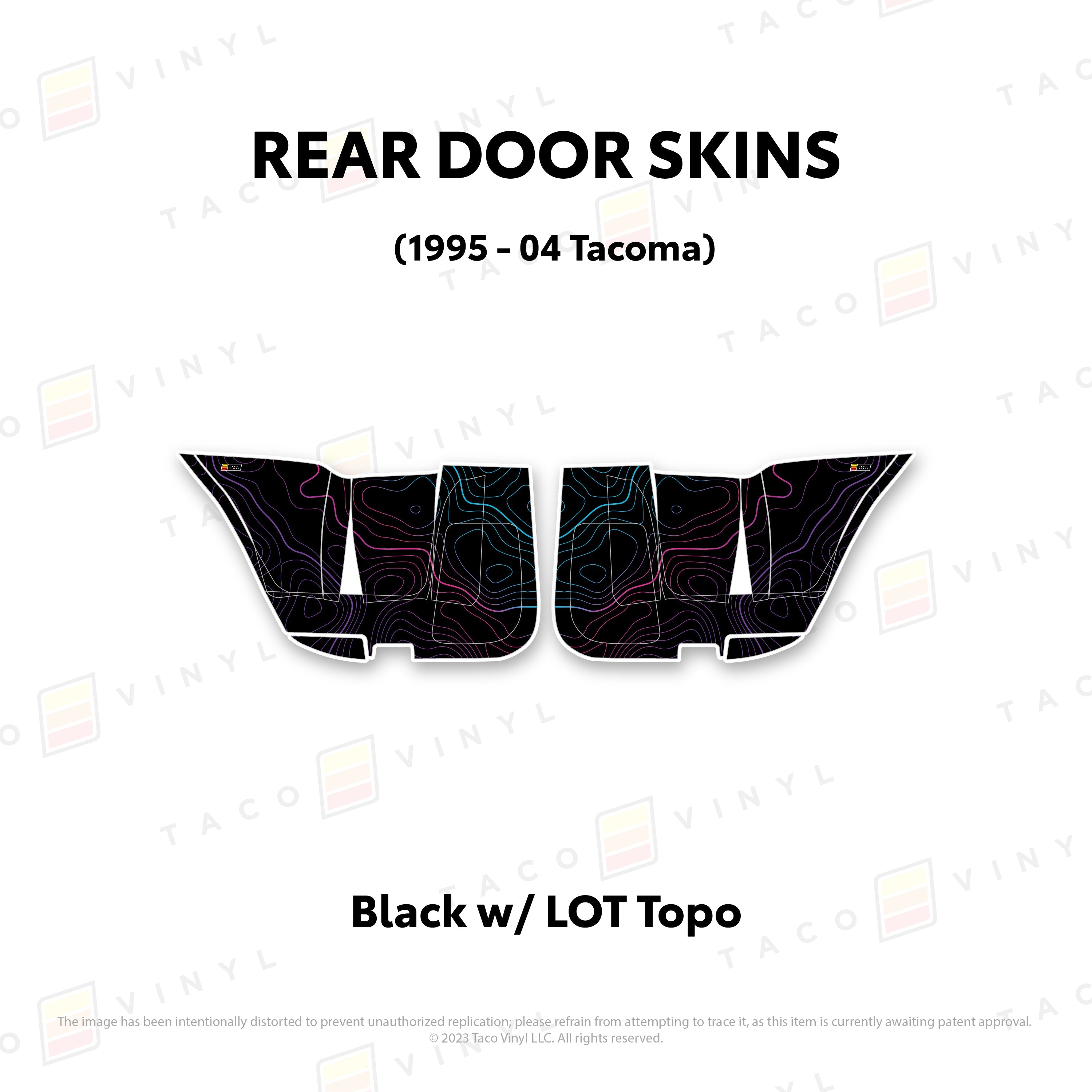 2010-24  Door Skins (Lower Section) For 4Runner