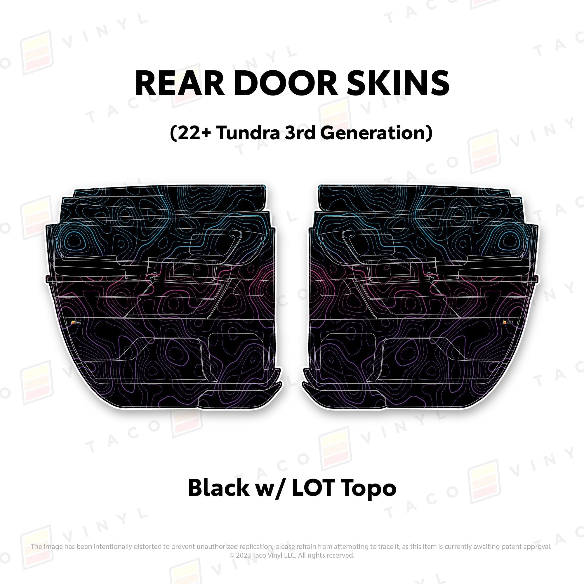 2022+  Door Skins For Tundra