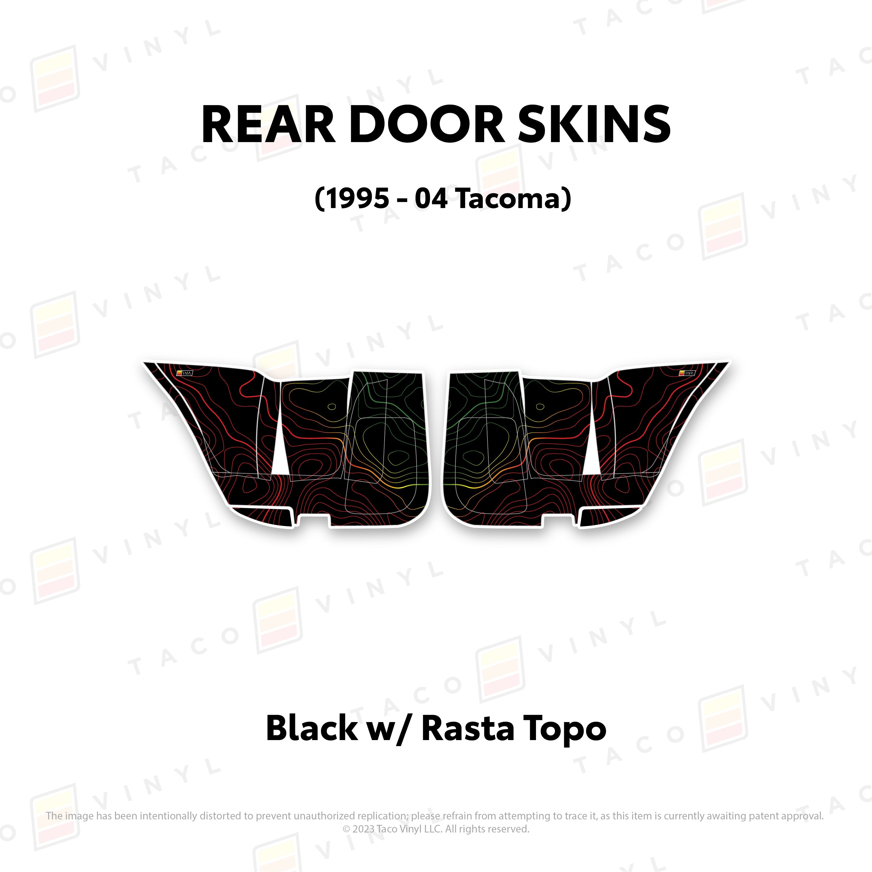 2010-24  Door Skins (Lower Section) For 4Runner