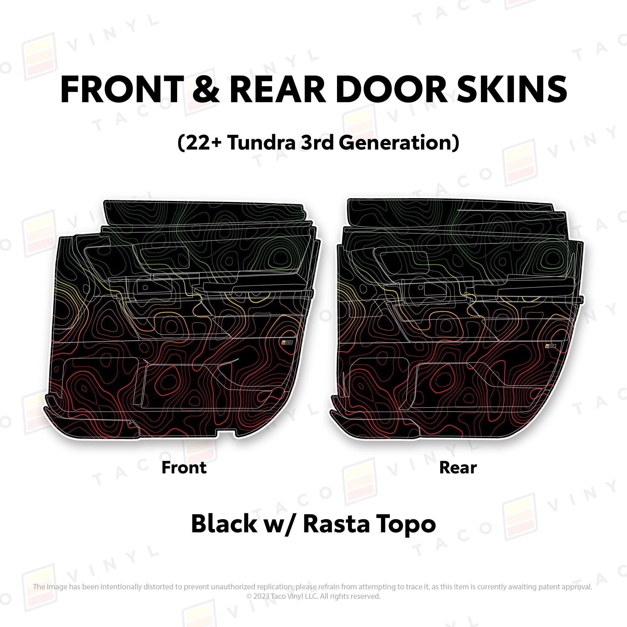 2022+  Door Skins For Tundra