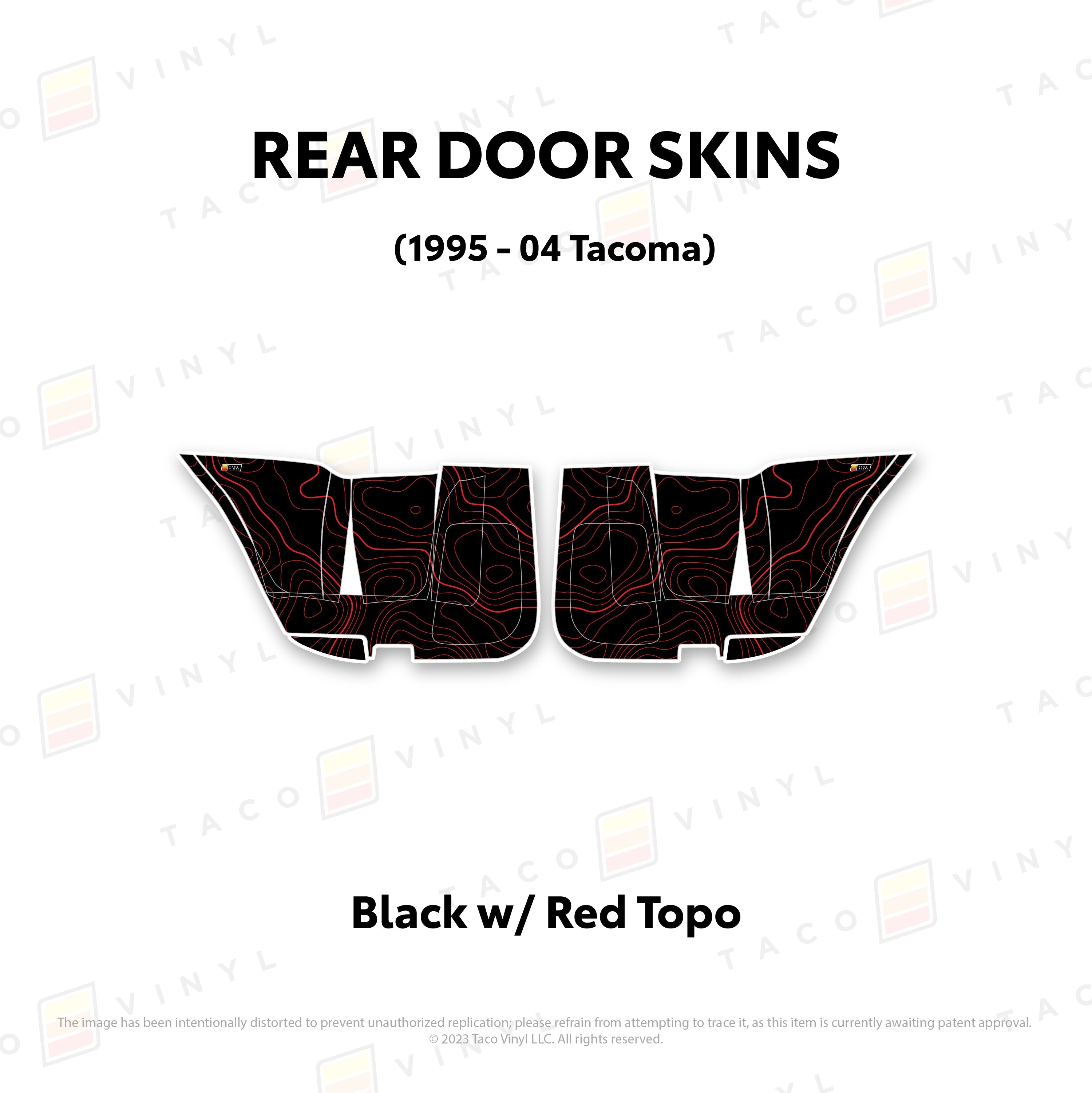 2010-24  Door Skins (Lower Section) For 4Runner