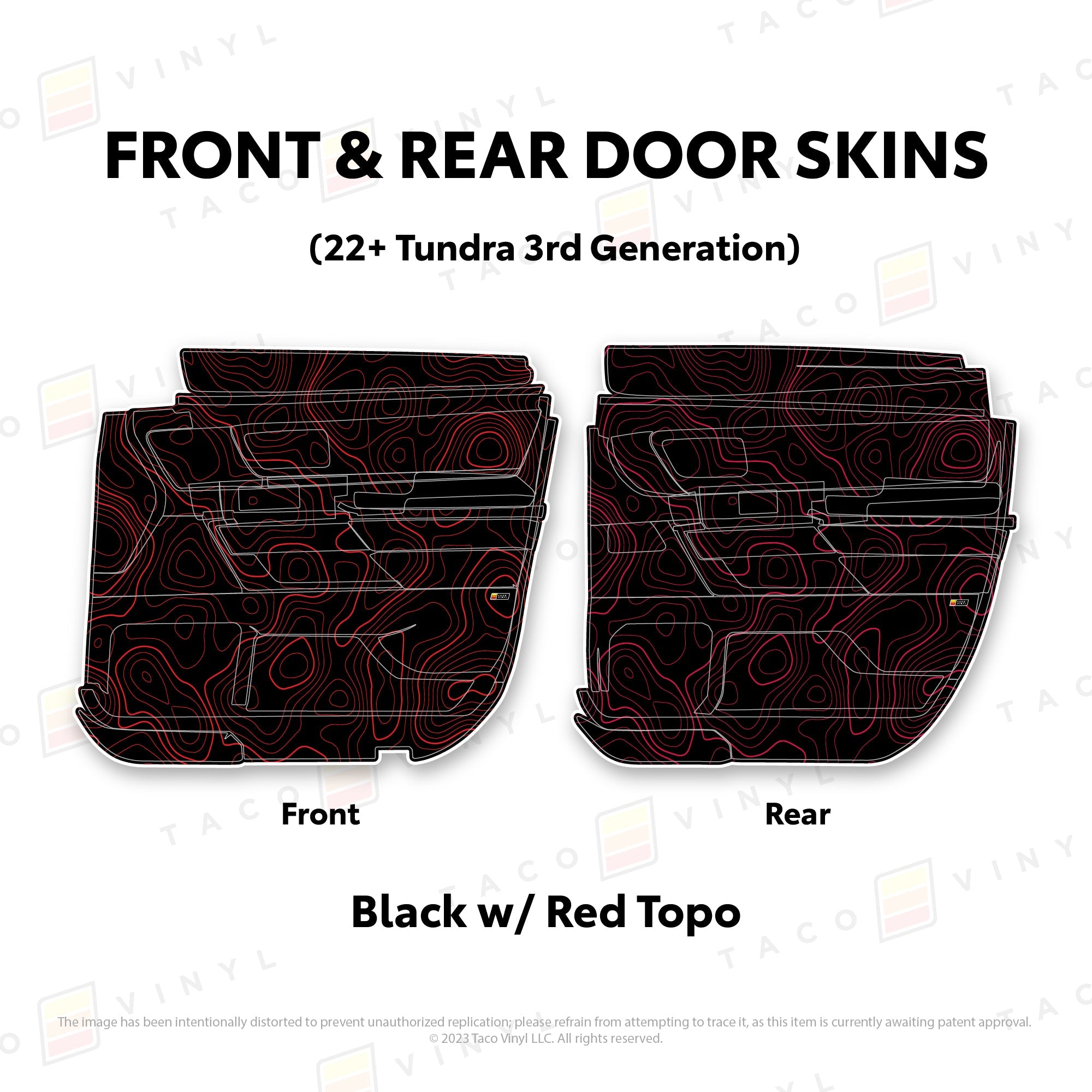 2022+  Door Skins For Tundra