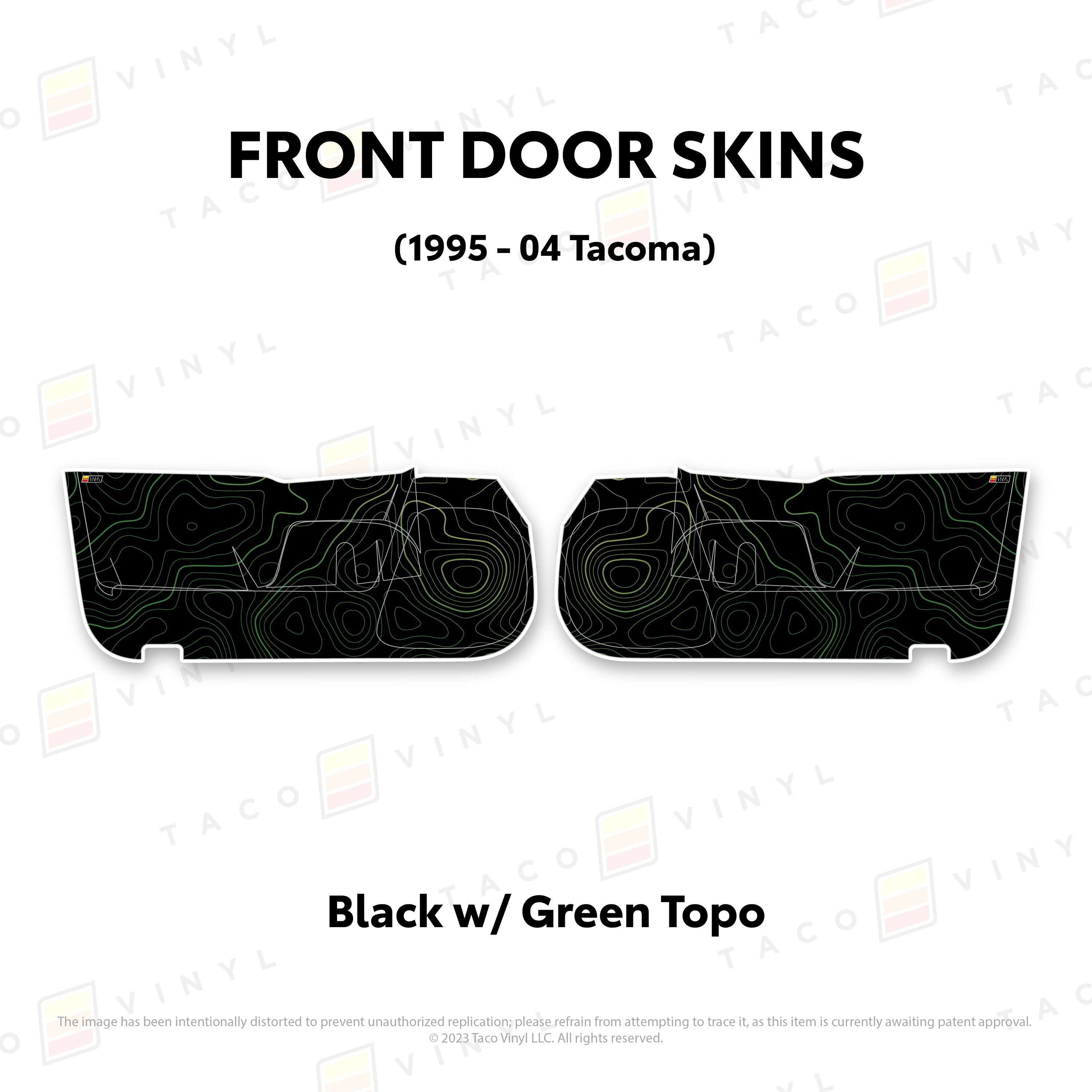 2010-24  Door Skins (Lower Section) For 4Runner